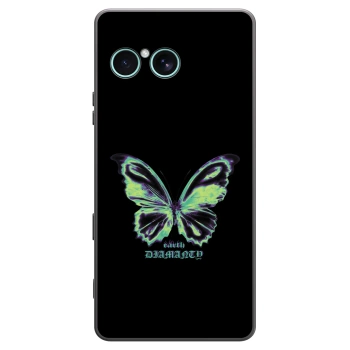 Picasee silikonový černý obal pro Sony Xperia 10 VII - Diamanty Blue