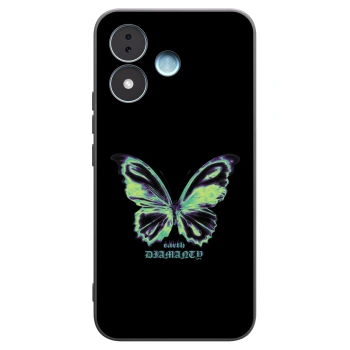 Picasee silikonový černý obal pro Xiaomi Redmi Note 17 5G - Diamanty Blue