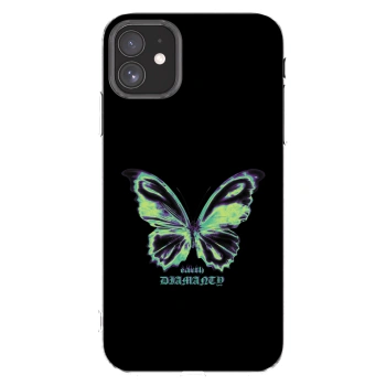Picasee silikonový průhledný obal pro Apple iPhone 11 - Diamanty Blue