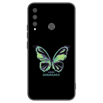 Obal pro Huawei P40 Lite E - Diamanty Blue