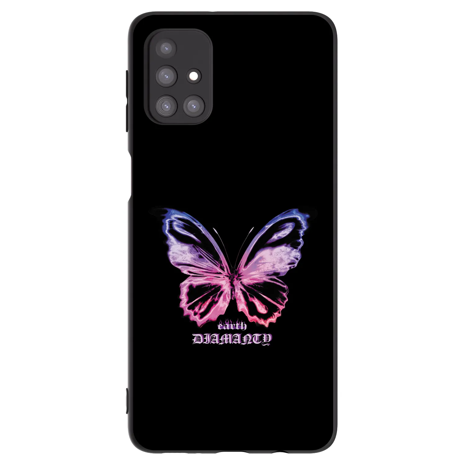 Picasee silikonový černý obal pro Samsung Galaxy M31s - Diamanty Purple