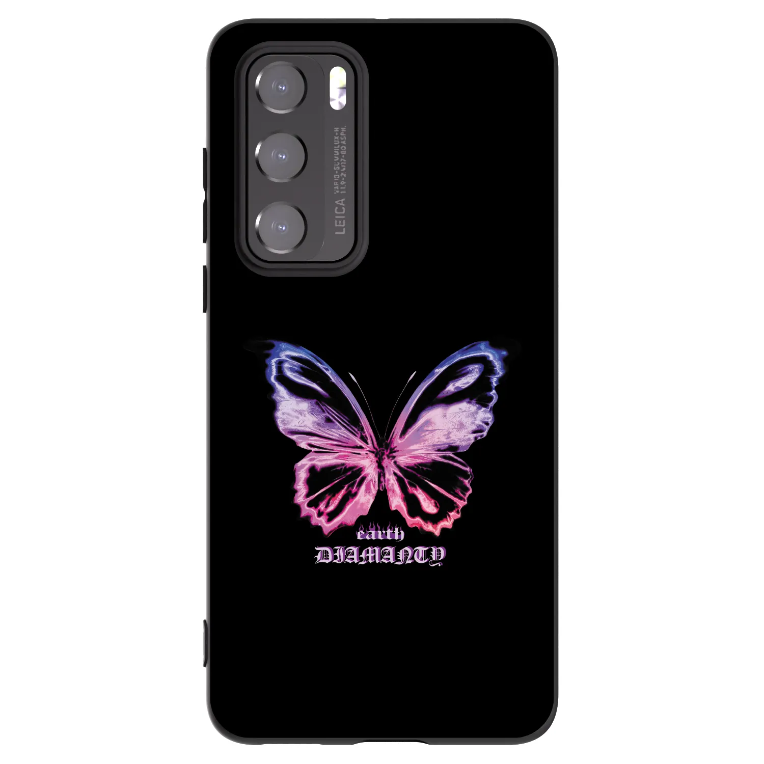 Picasee silikonový černý obal pro Huawei P40 - Diamanty Purple