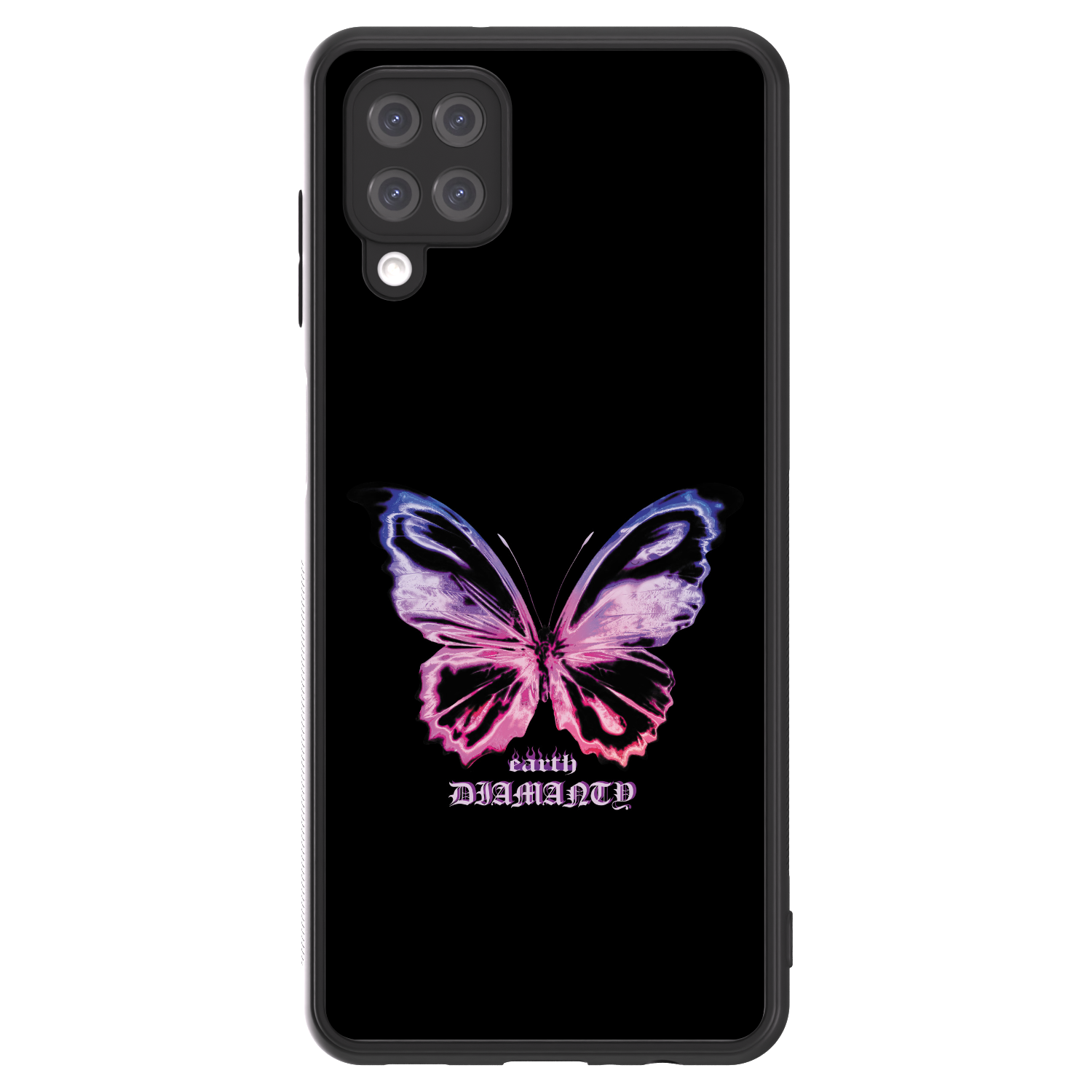 Picasee ULTIMATE CASE pro Samsung Galaxy A12 A125F - Diamanty Purple