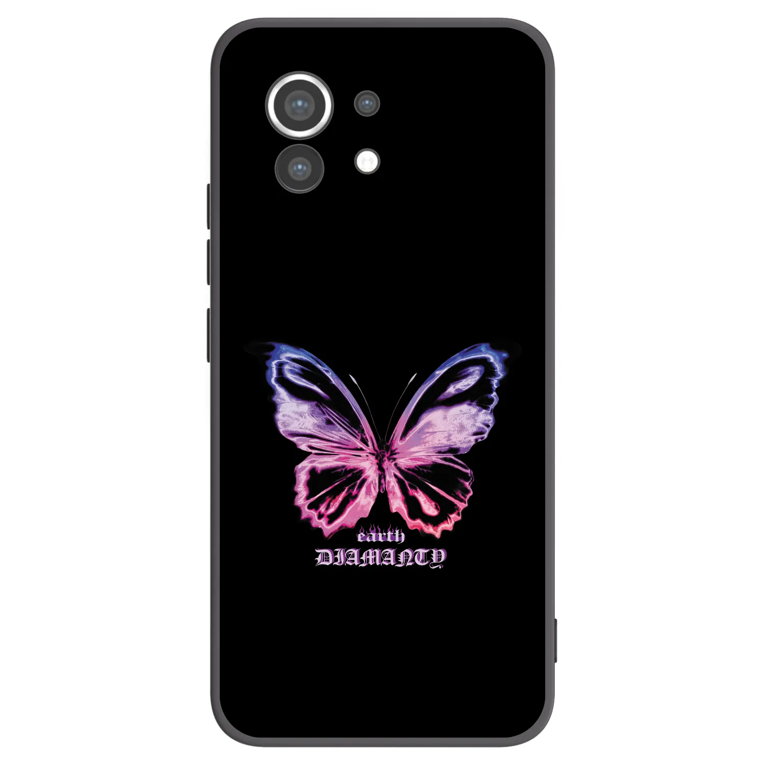 Picasee silikonový černý obal pro Xiaomi Mi 11 - Diamanty Purple