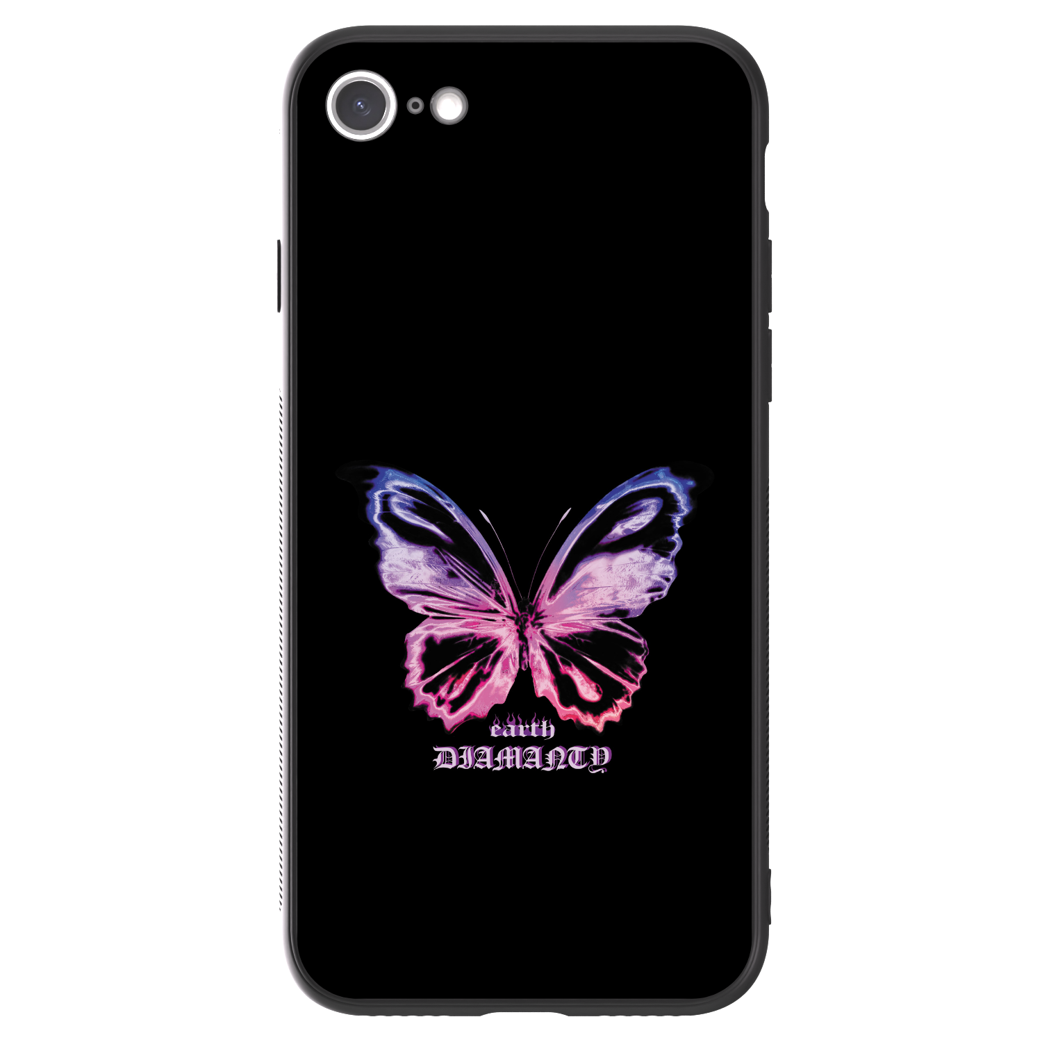 Picasee ULTIMATE CASE pro Apple iPhone SE 2020 - Diamanty Purple