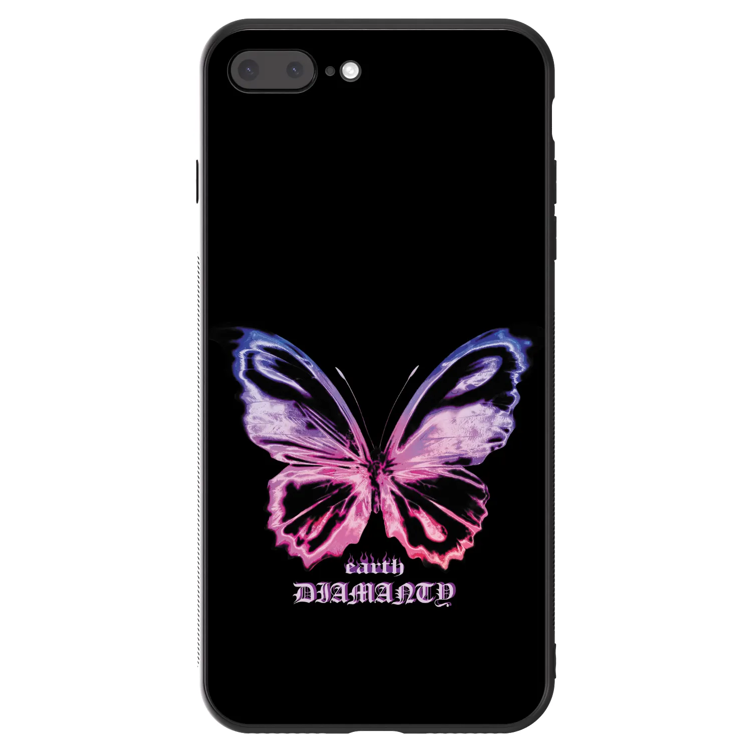 Picasee ULTIMATE CASE pro Apple iPhone 8 Plus - Diamanty Purple
