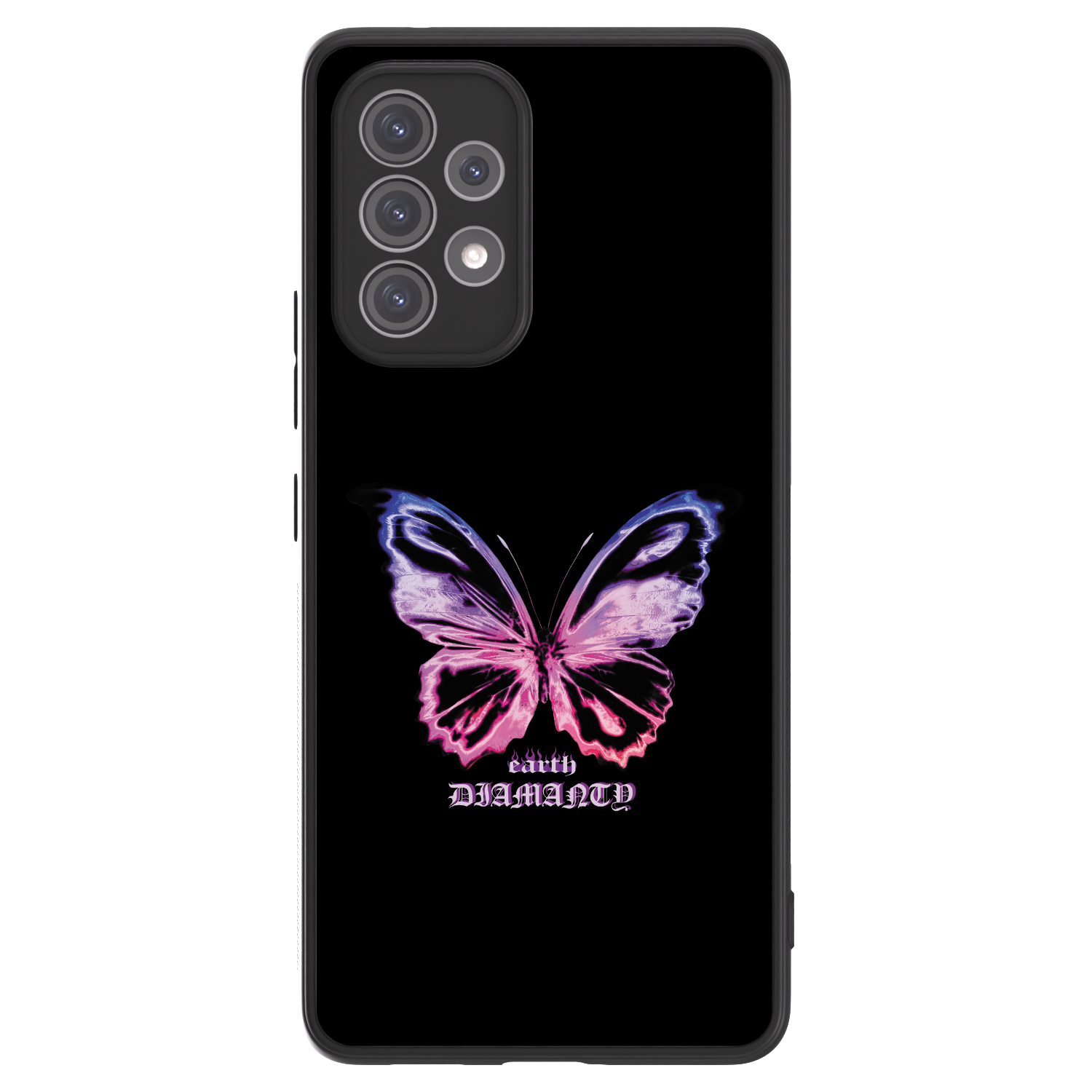 Picasee ULTIMATE CASE pro Samsung Galaxy A52s 5G A528B - Diamanty Purple