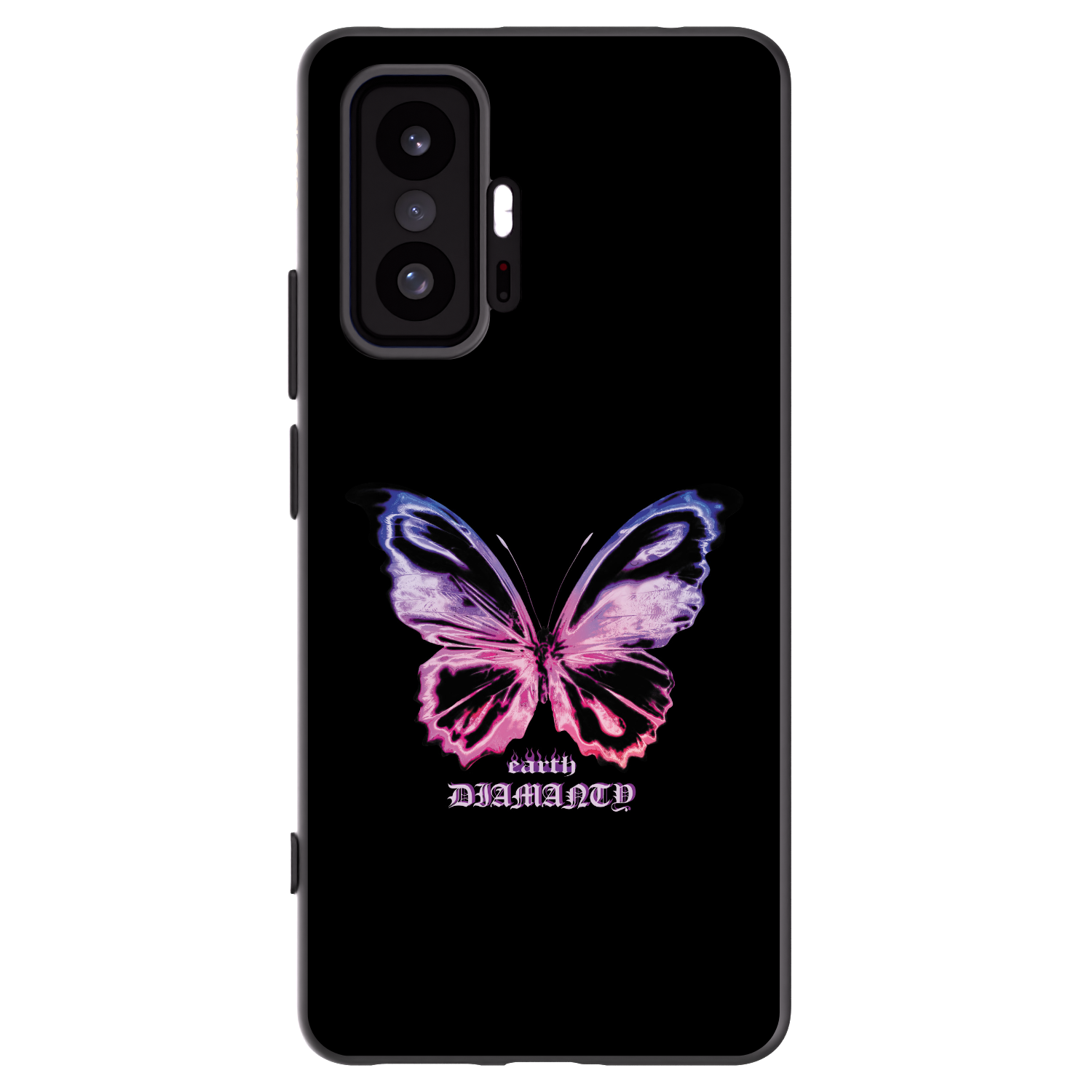 Picasee silikonový černý obal pro Xiaomi 11T - Diamanty Purple