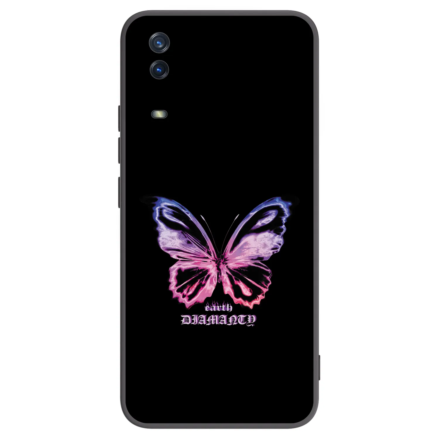 Picasee silikonový černý obal pro Vivo Y11s - Diamanty Purple