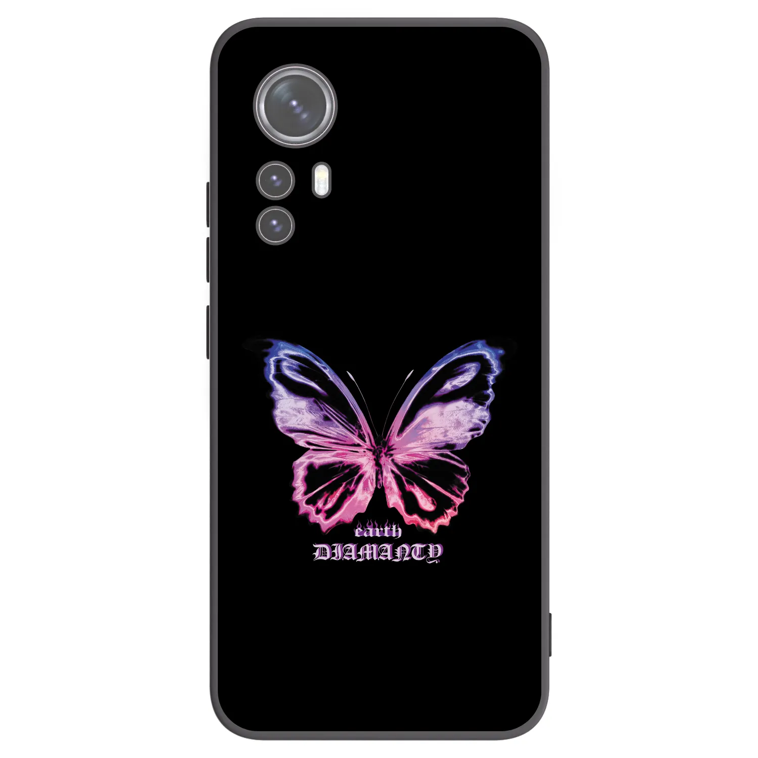 Picasee silikonový černý obal pro Xiaomi 12 - Diamanty Purple
