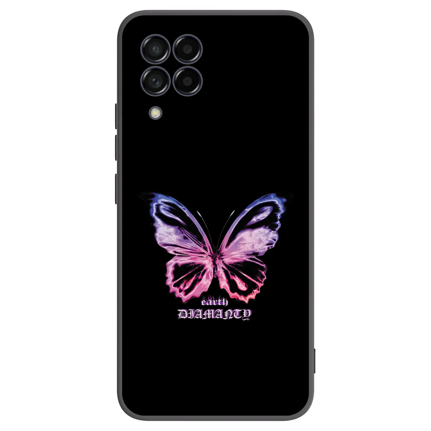 Picasee silikonový černý obal pro Samsung Galaxy M53 5G - Diamanty Purple