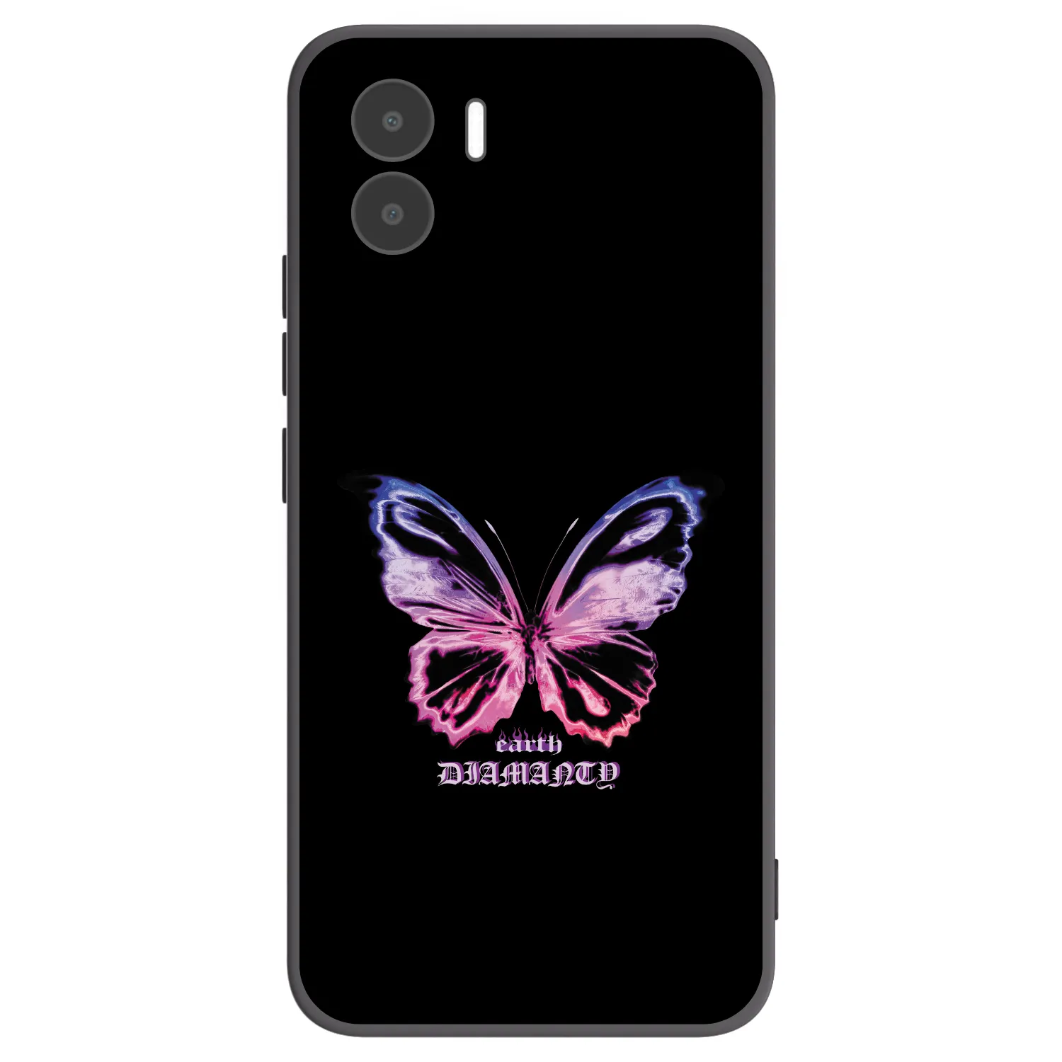 Picasee silikonový černý obal pro Xiaomi Redmi A1 - Diamanty Purple