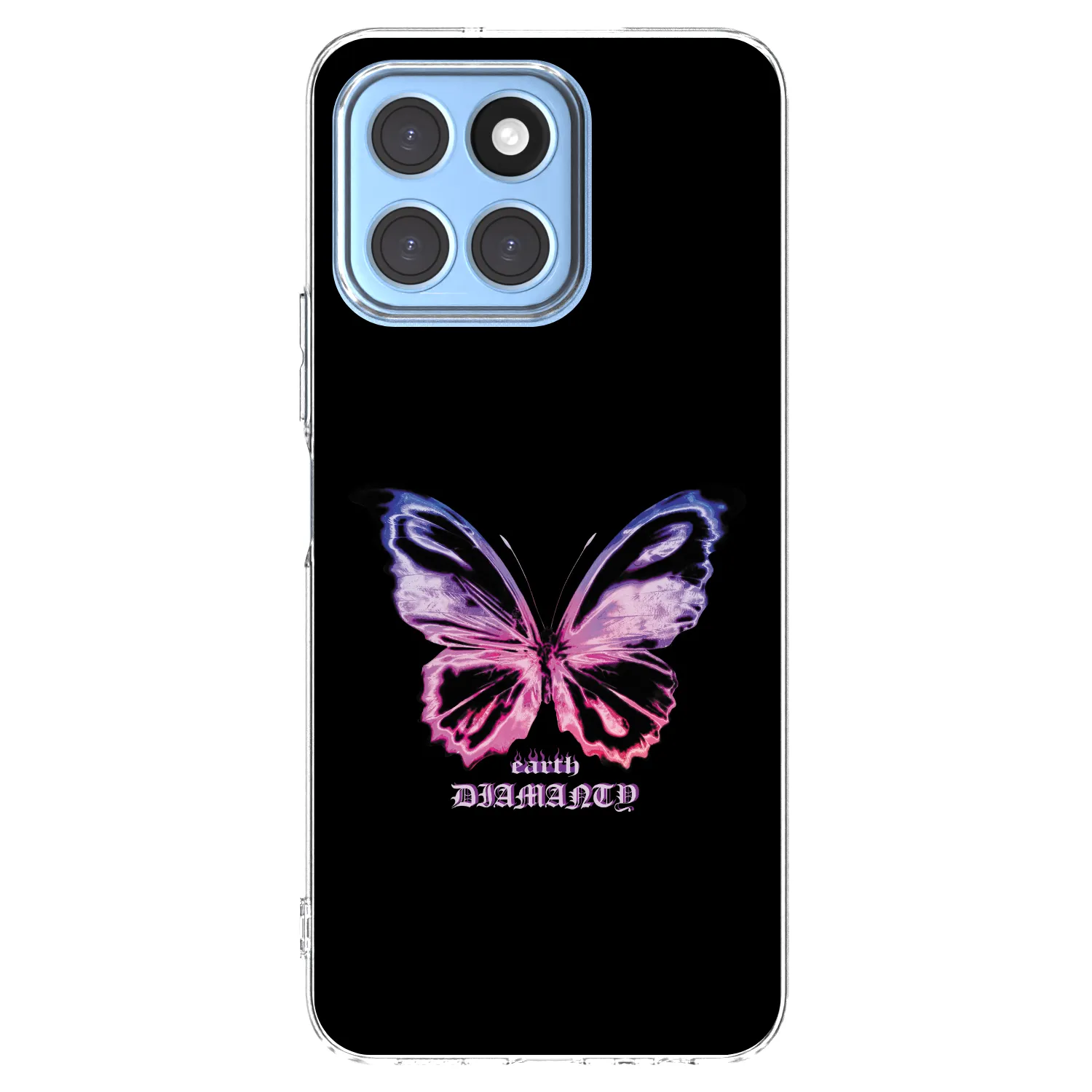 Picasee silikonový průhledný obal pro Honor X6 - Diamanty Purple