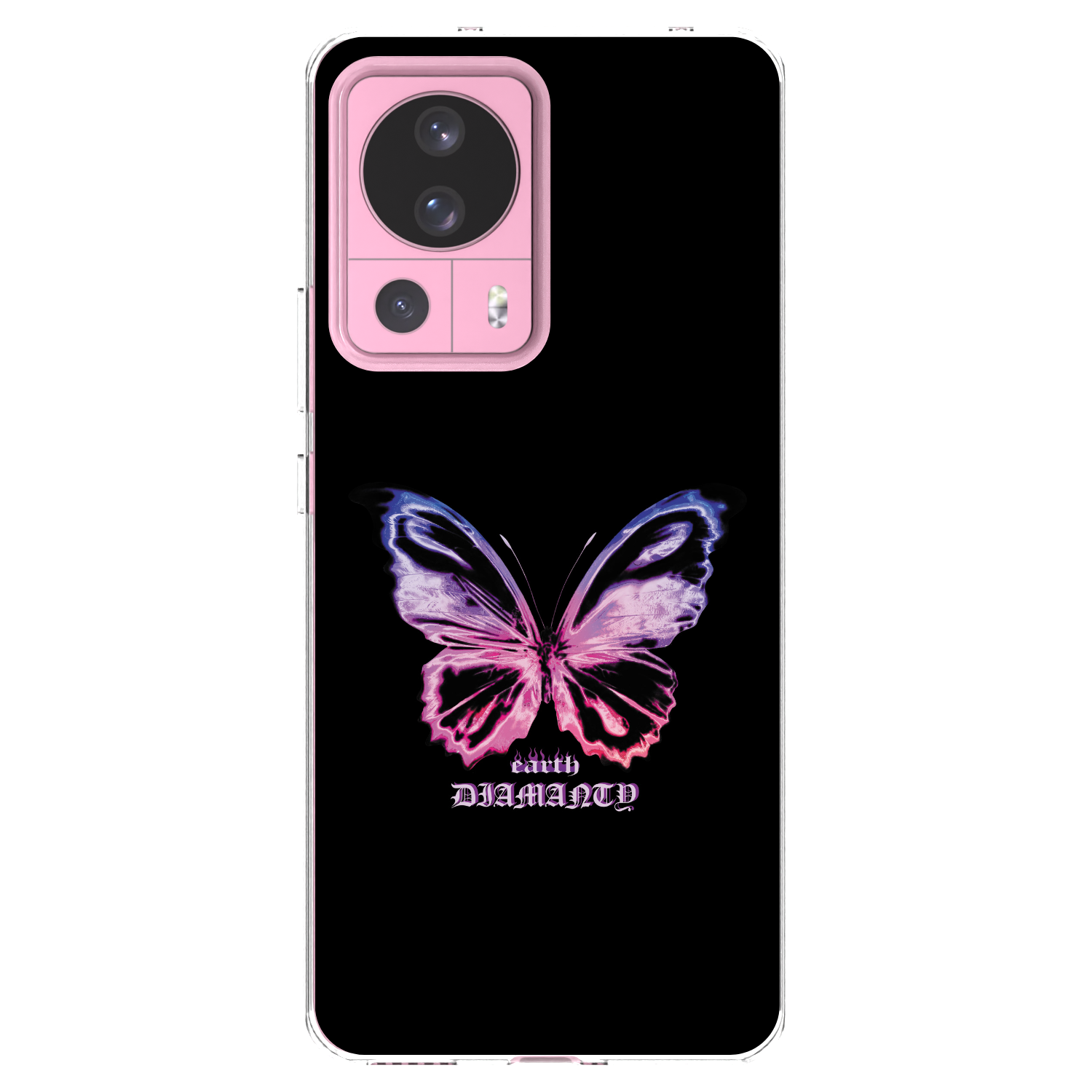 Picasee silikonový průhledný obal pro Xiaomi 13 Lite - Diamanty Purple