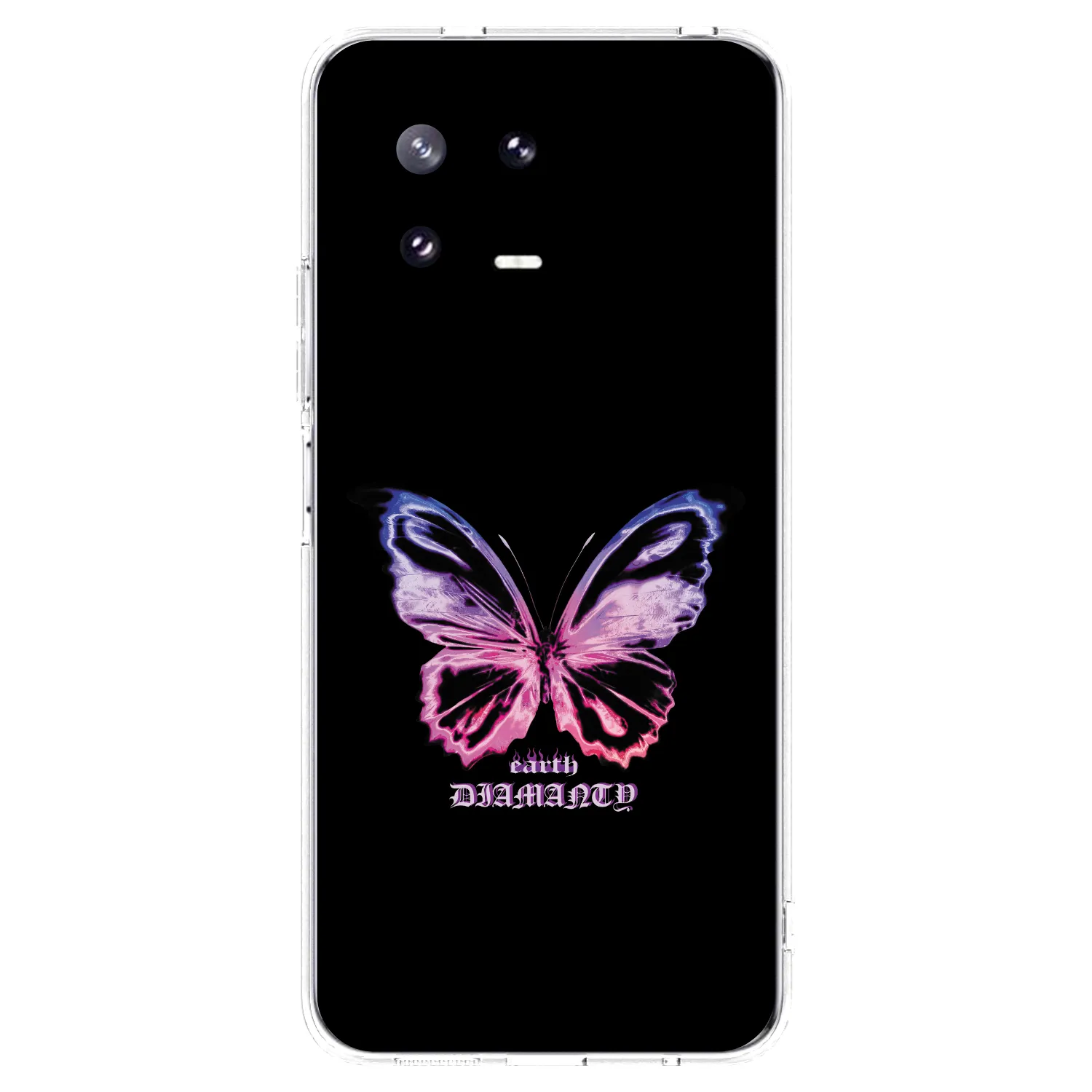 Picasee silikonový průhledný obal pro Xiaomi 13 Pro - Diamanty Purple