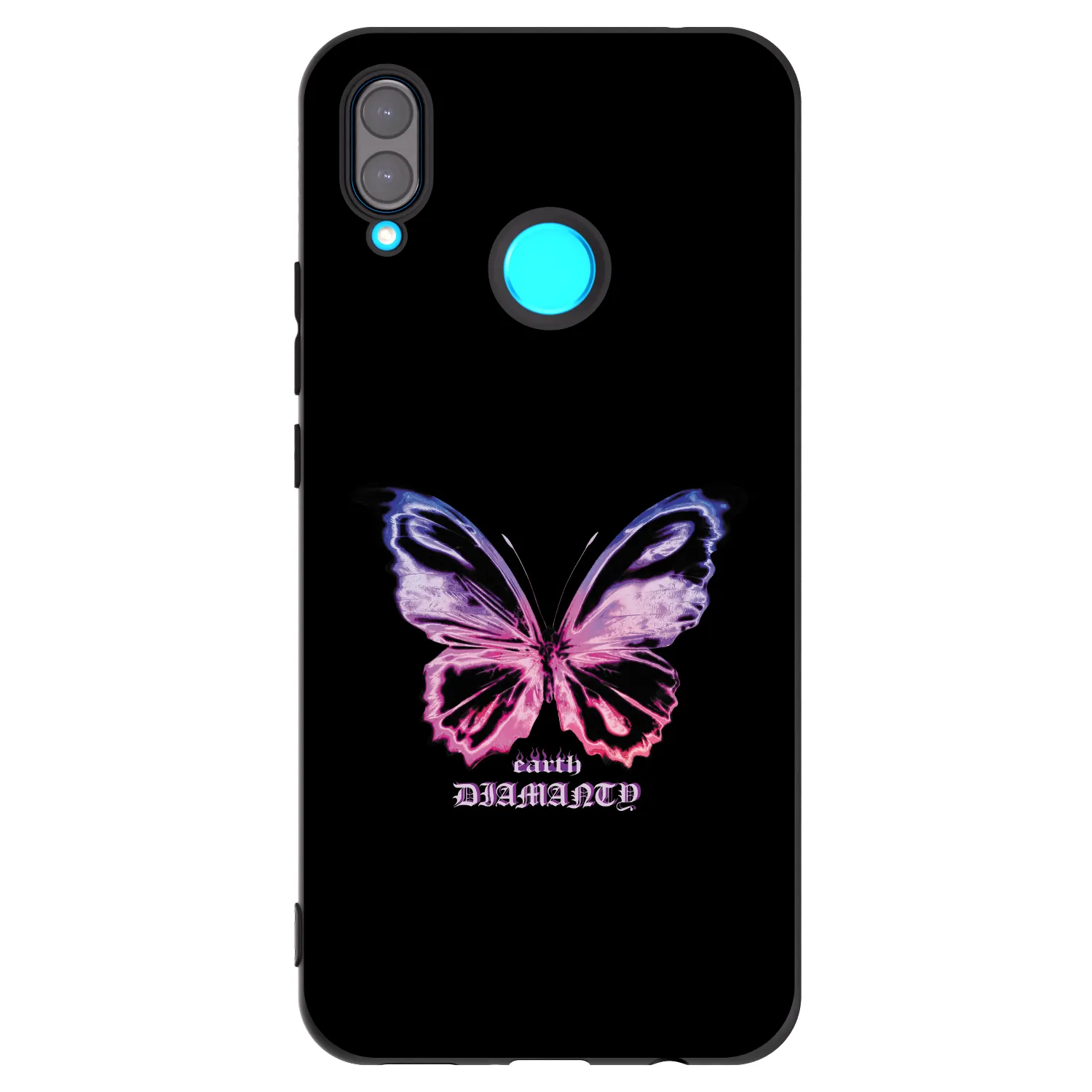 Picasee silikonový černý obal pro Huawei Nova 3 - Diamanty Purple