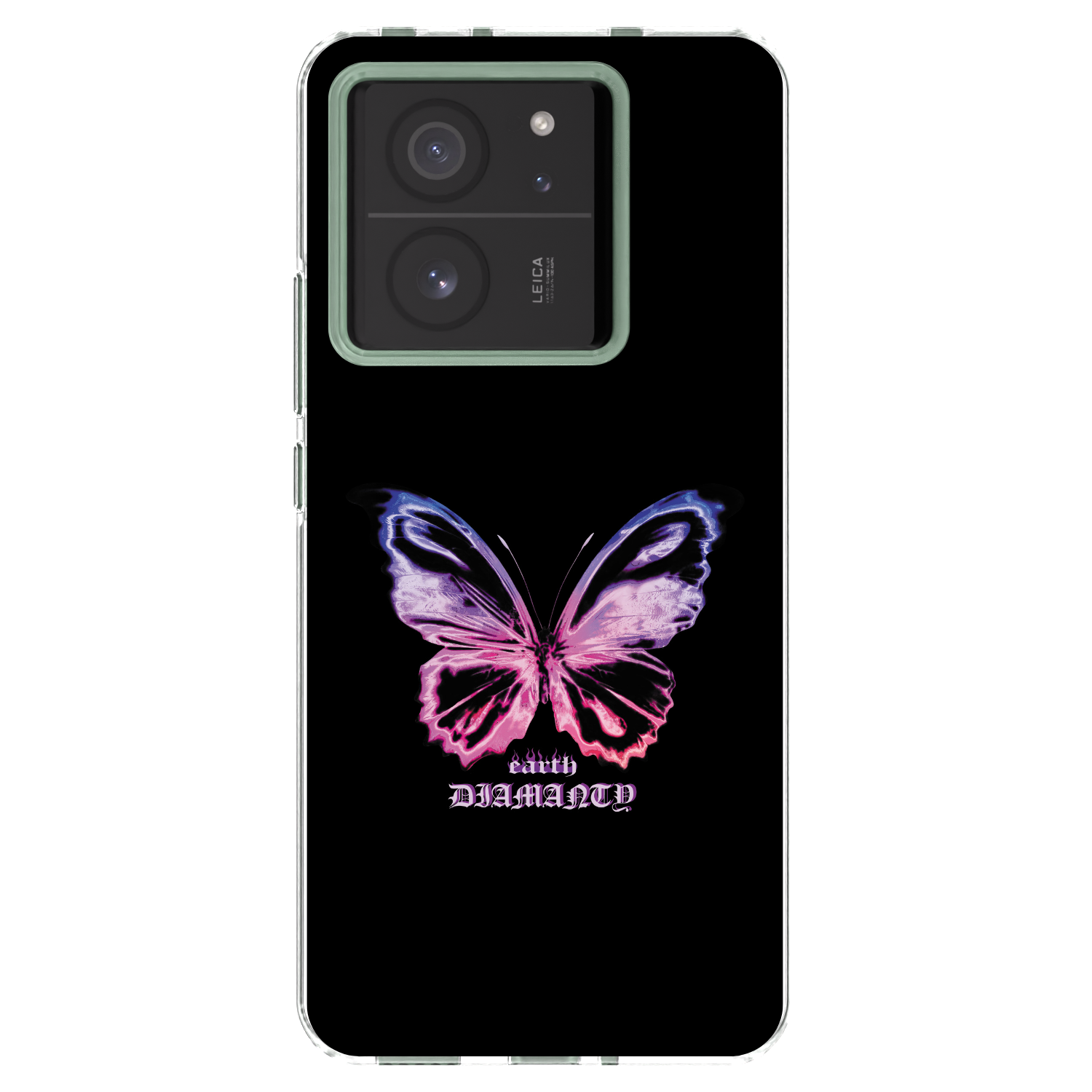 Picasee silikonový průhledný obal pro Xiaomi 13T - Diamanty Purple