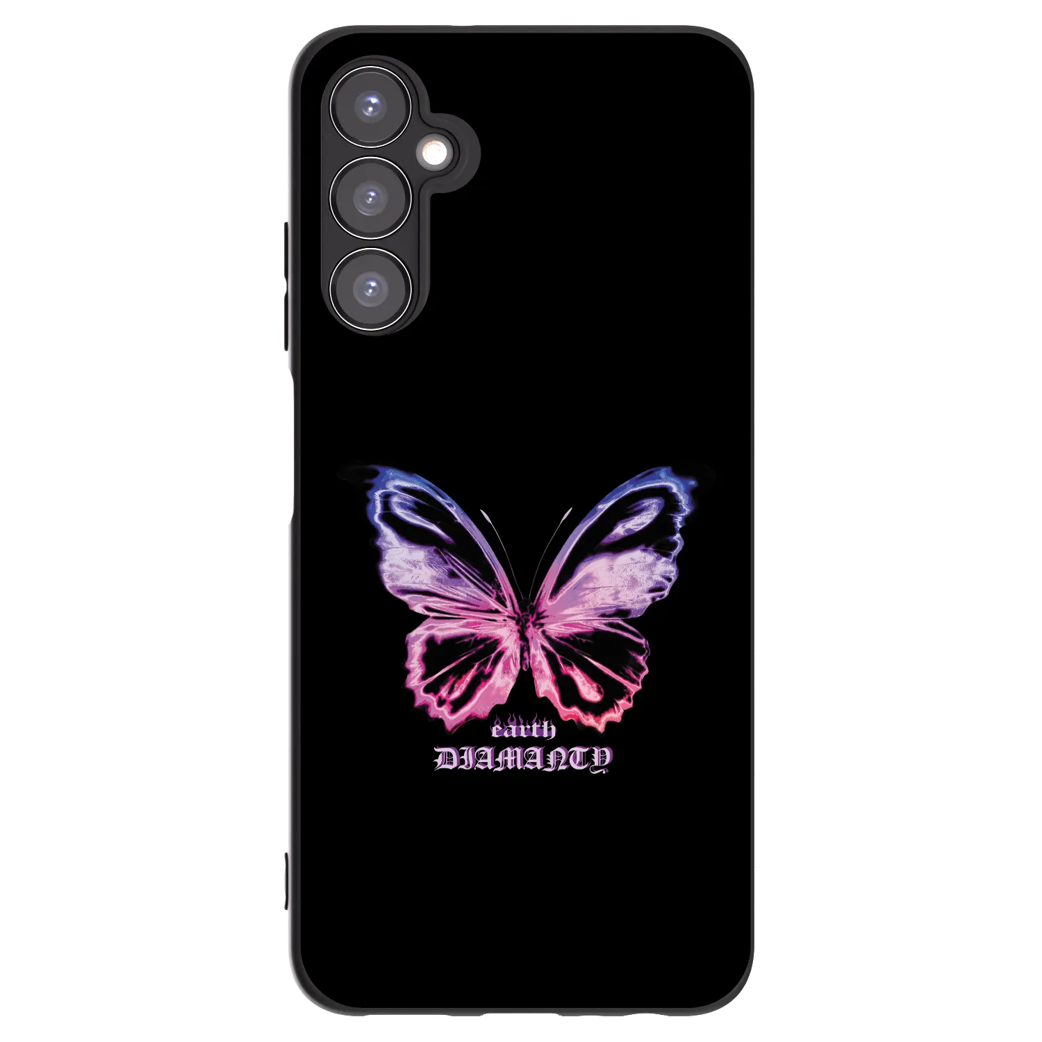 Picasee silikonový černý obal pro Samsung Galaxy A05s A057G - Diamanty Purple