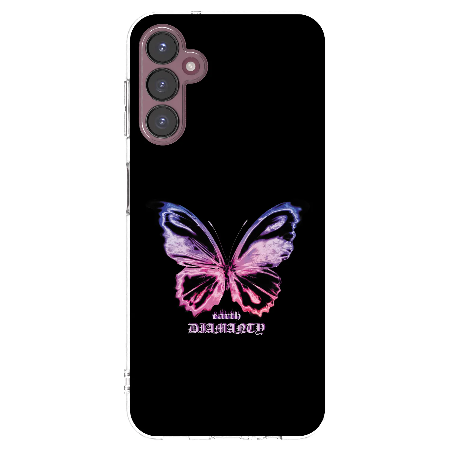 Picasee silikonový průhledný obal pro Samsung Galaxy A05s A057G - Diamanty Purple