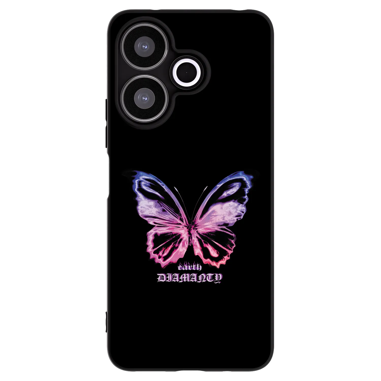 Picasee silikonový černý obal pro Xiaomi Redmi 13 4G - Diamanty Purple