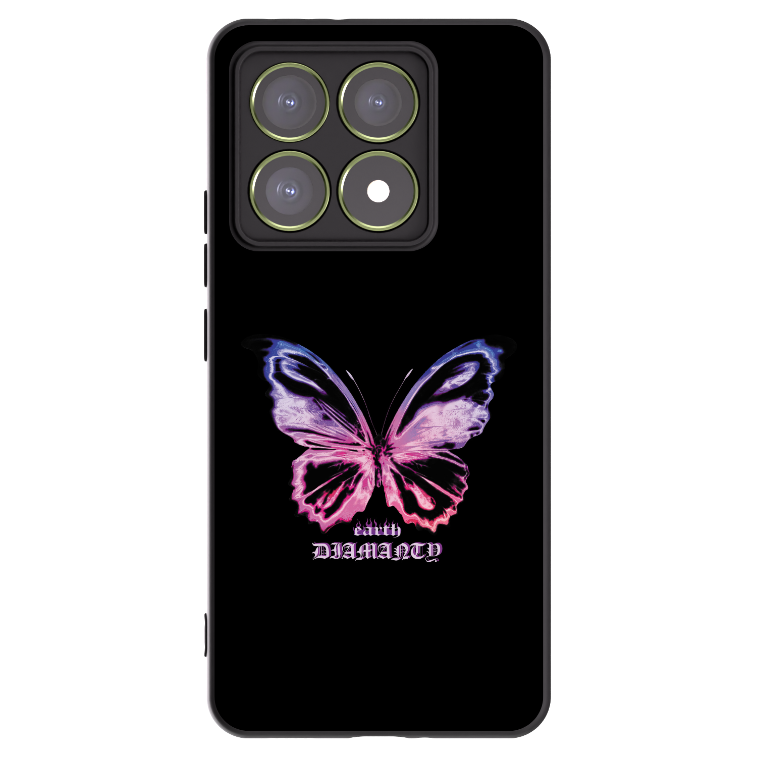 Picasee silikonový černý obal pro Xiaomi 14T - Diamanty Purple