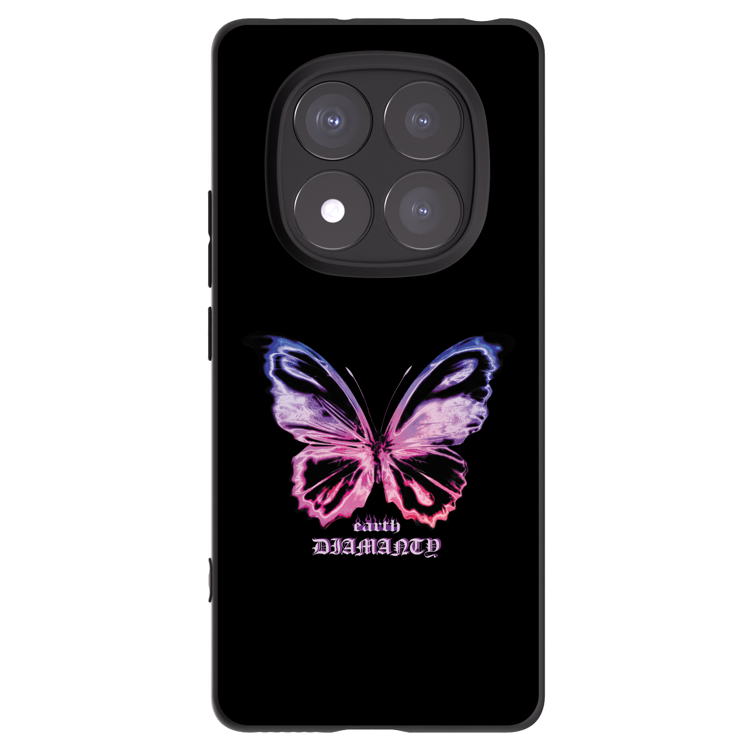Picasee silikonový černý obal pro Xiaomi Redmi Note 14 Pro 5G - Diamanty Purple
