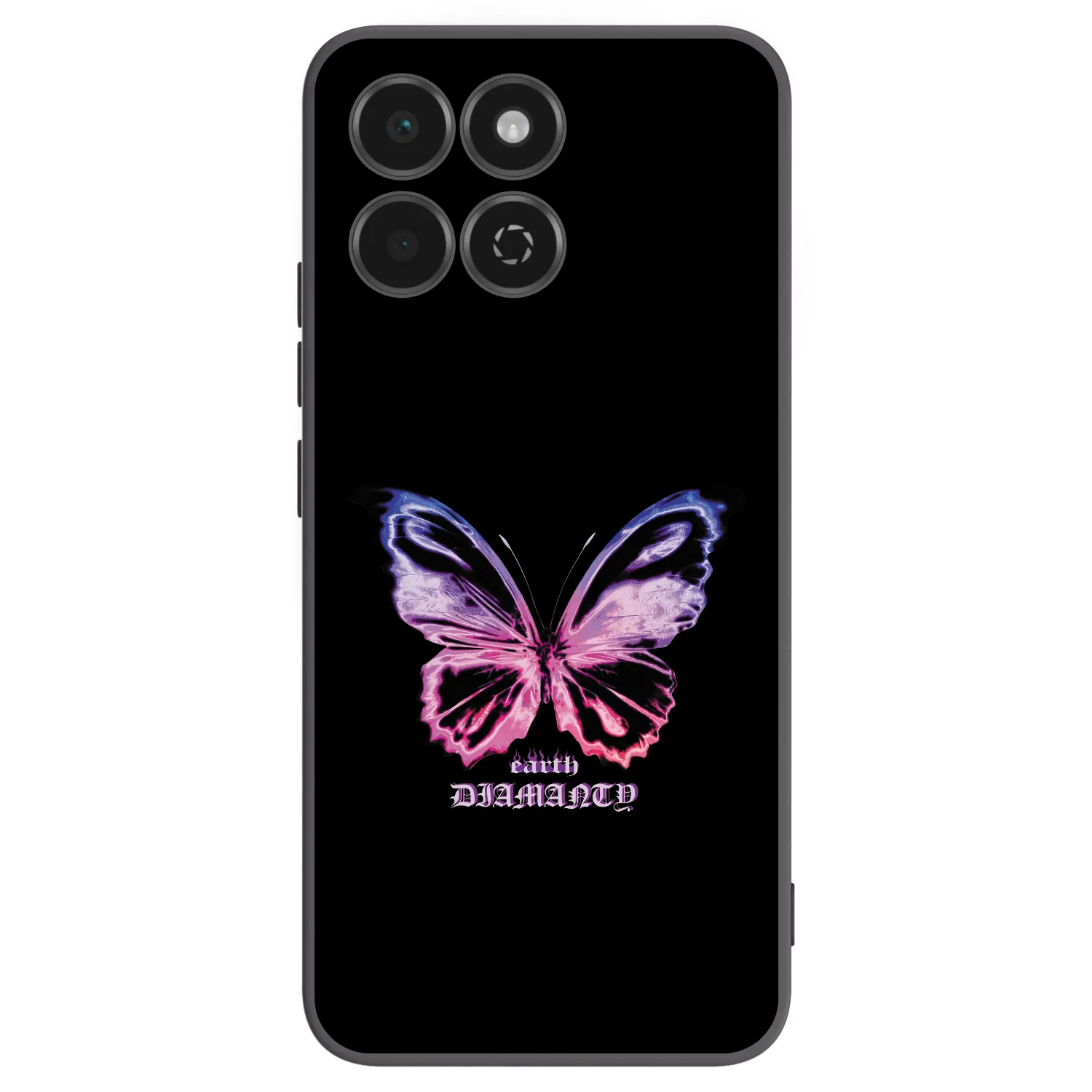 Picasee silikonový černý obal pro Honor 200 Smart 5G - Diamanty Purple