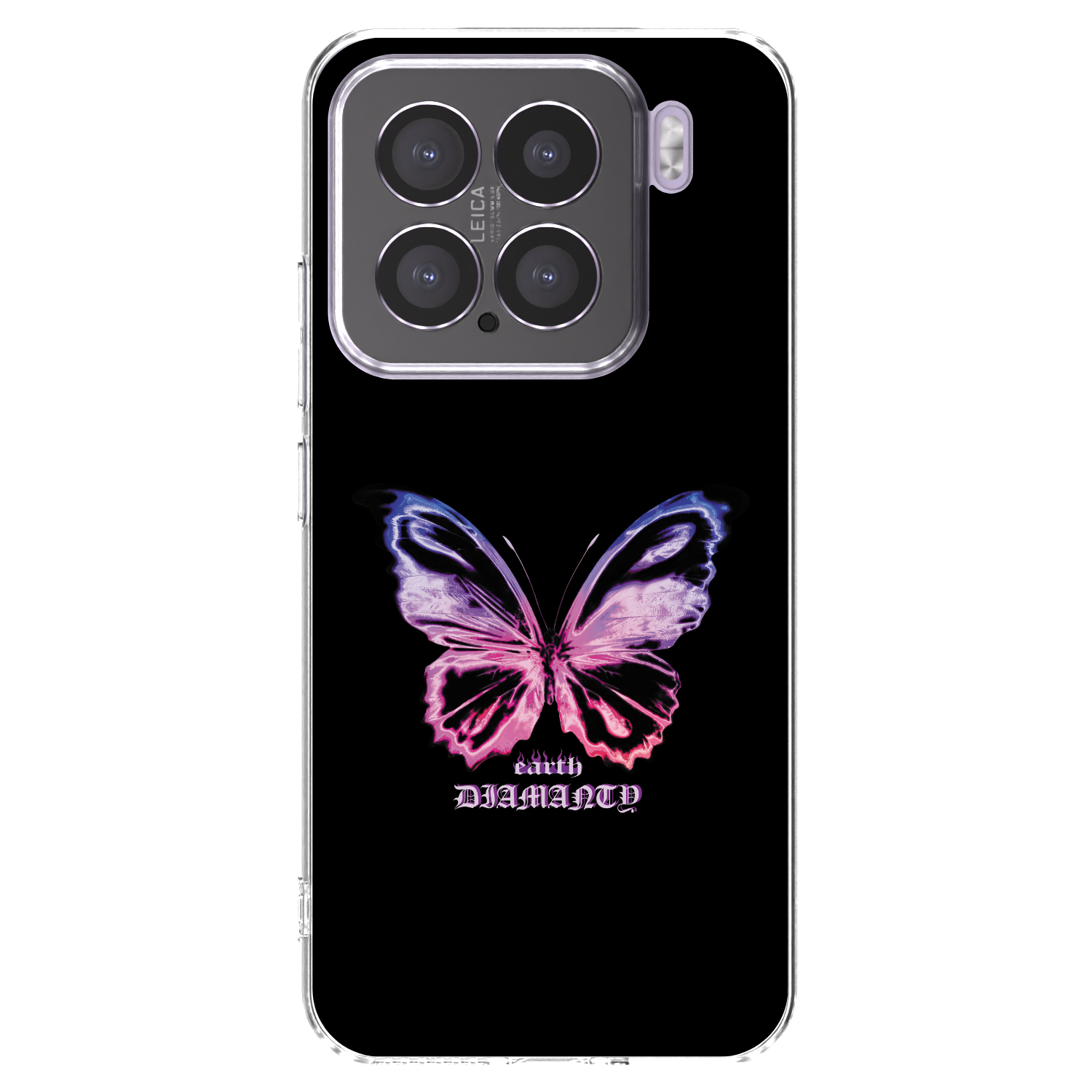 Picasee silikonový průhledný obal pro Xiaomi 15 - Diamanty Purple