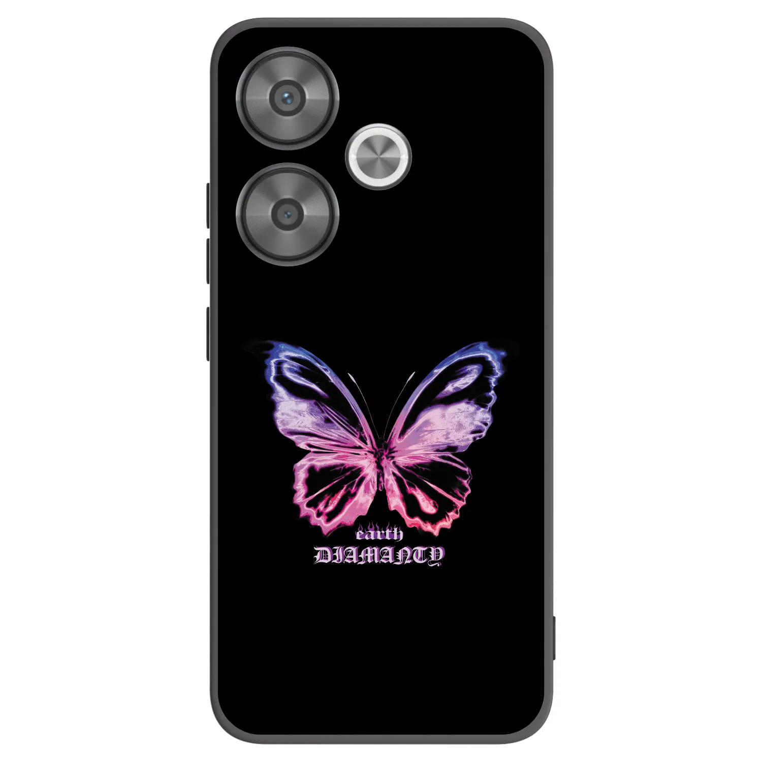 Picasee silikonový černý obal pro Xiaomi Poco F6 - Diamanty Purple