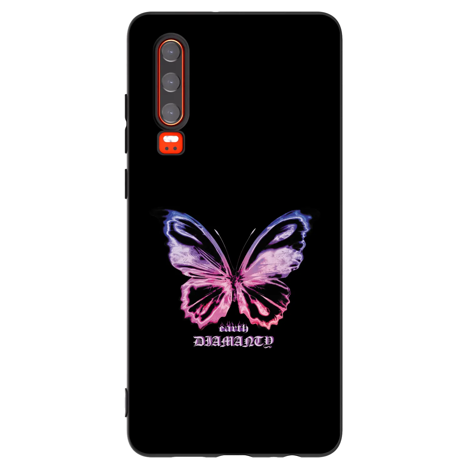 Picasee silikonový černý obal pro Huawei P30 - Diamanty Purple