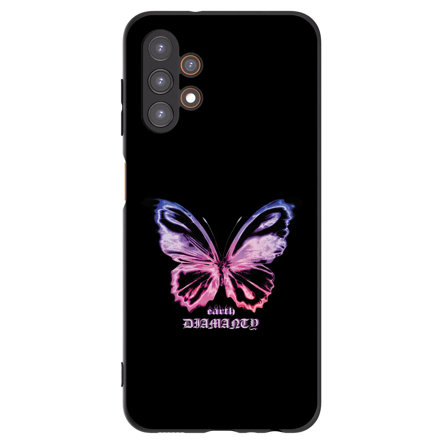 Picasee silikonový černý obal pro Samsung Galaxy A13 5G - Diamanty Purple