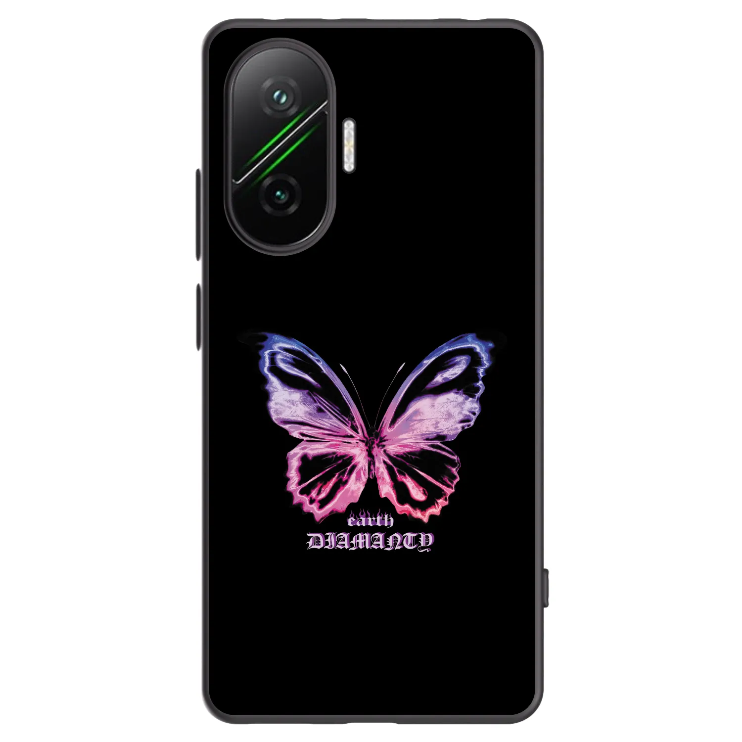Picasee silikonový černý obal pro Xiaomi Poco F7 5G - Diamanty Purple