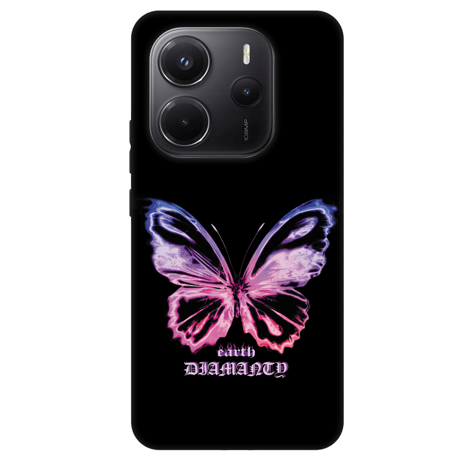 Picasee Fashion Case pro Xiaomi Redmi Note 14 5G - Diamanty Purple