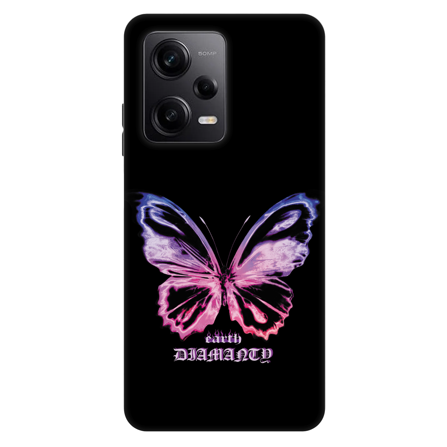 Picasee Fashion Case pro Xiaomi Redmi Note 12 Pro 5G - Diamanty Purple