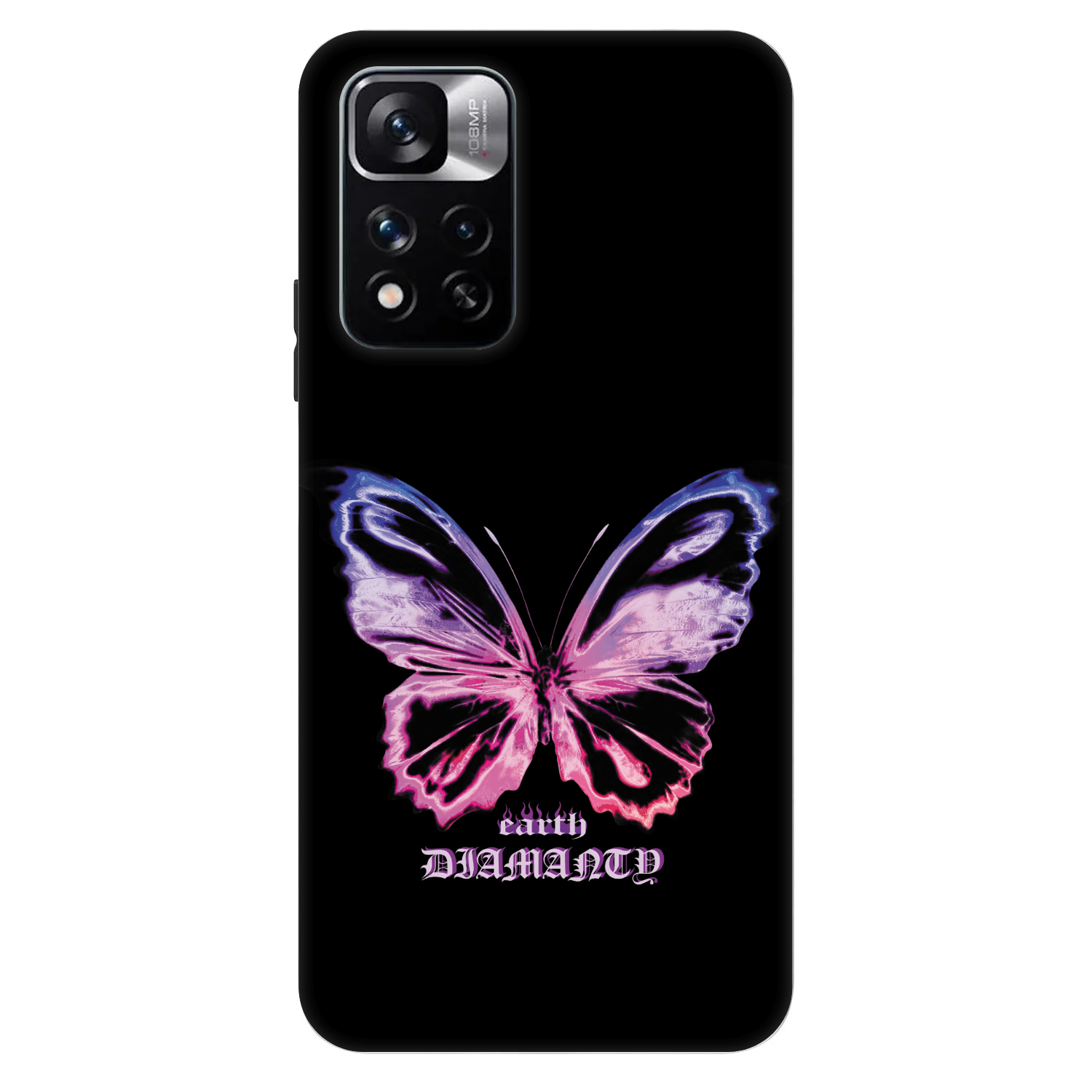 Picasee Fashion Case pro Xiaomi Redmi Note 11 Pro 5G - Diamanty Purple