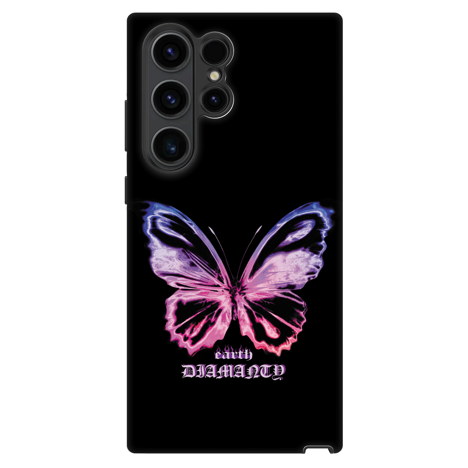 Picasee Fashion Case pro Samsung Galaxy S23 Ultra 5G - Diamanty Purple