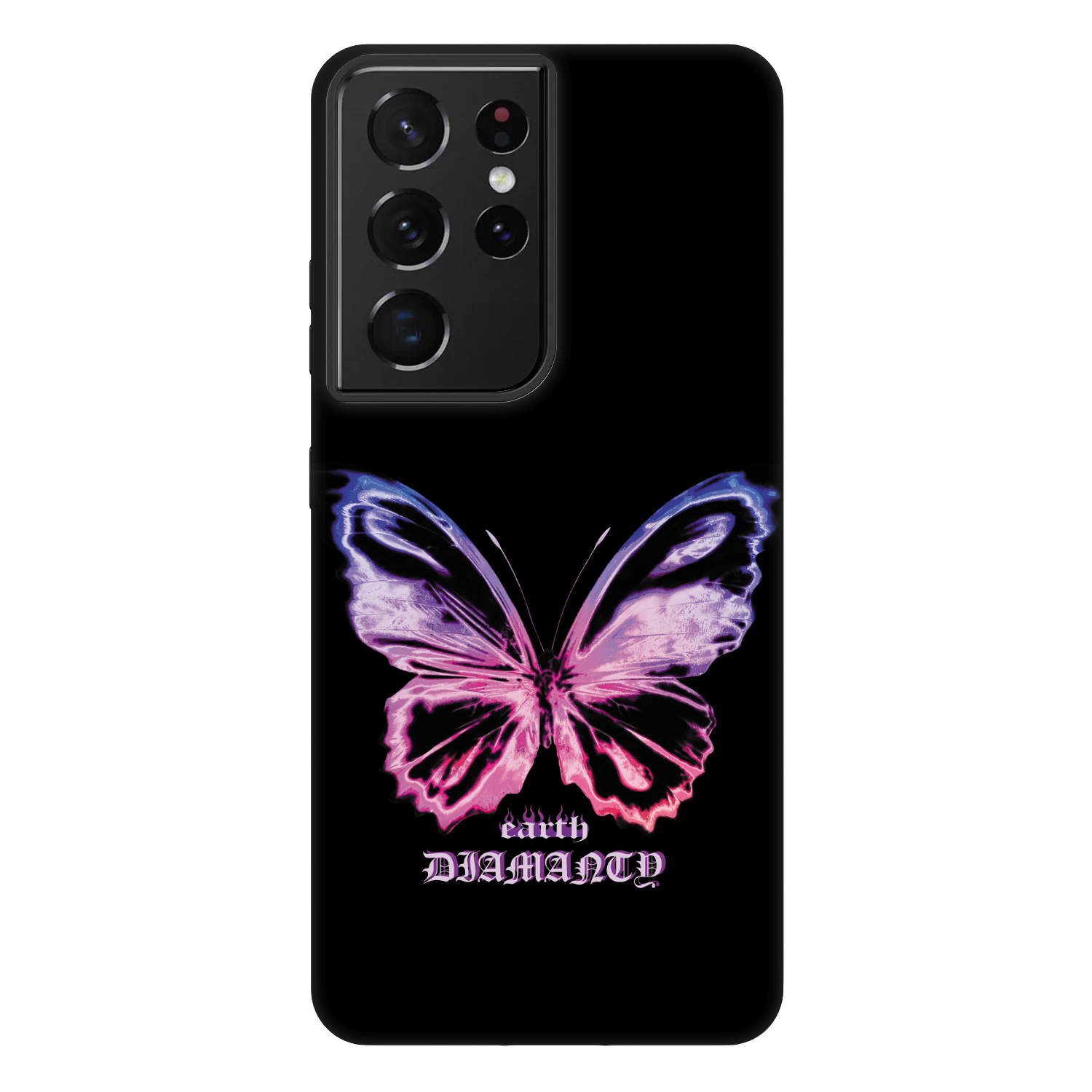 Picasee Fashion Case pro Samsung Galaxy S21 Ultra 5G G998B - Diamanty Purple