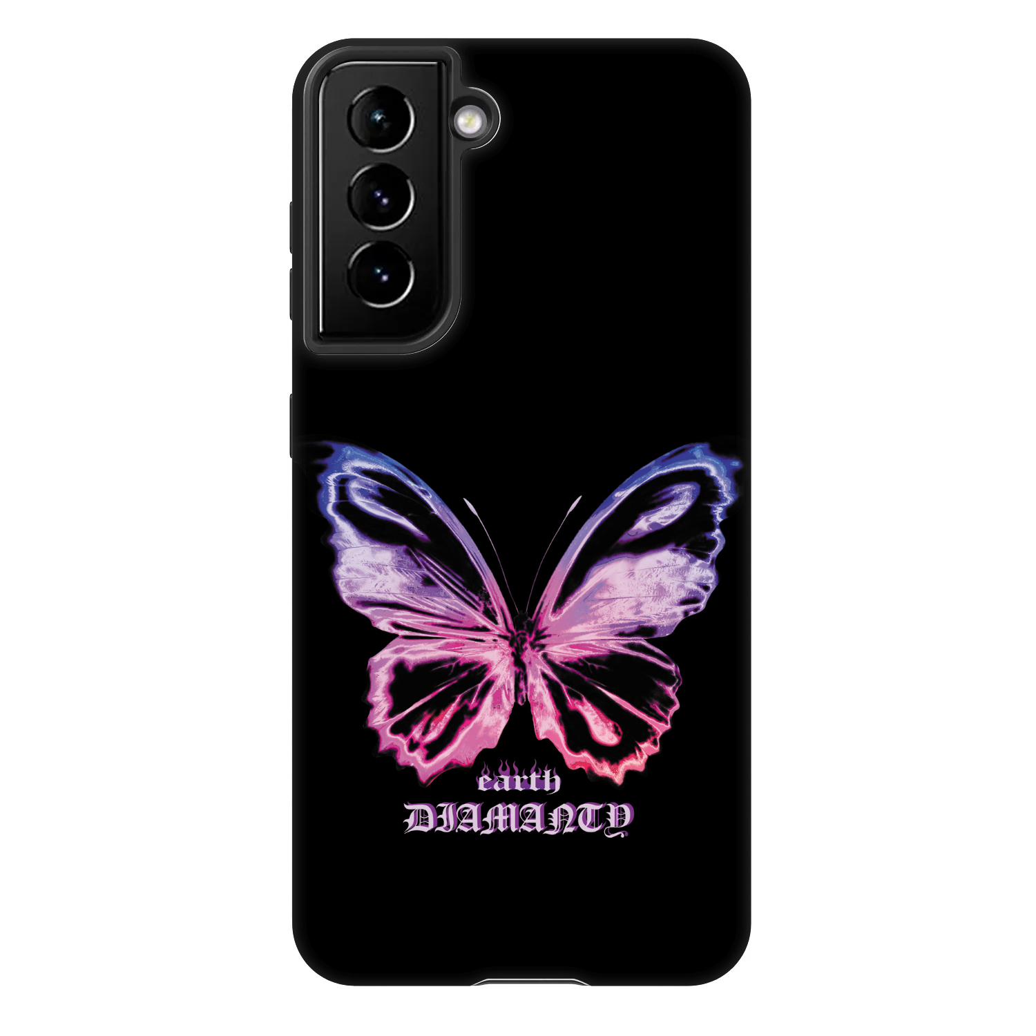 Picasee Fashion Case pro Samsung Galaxy S21 5G G991B - Diamanty Purple