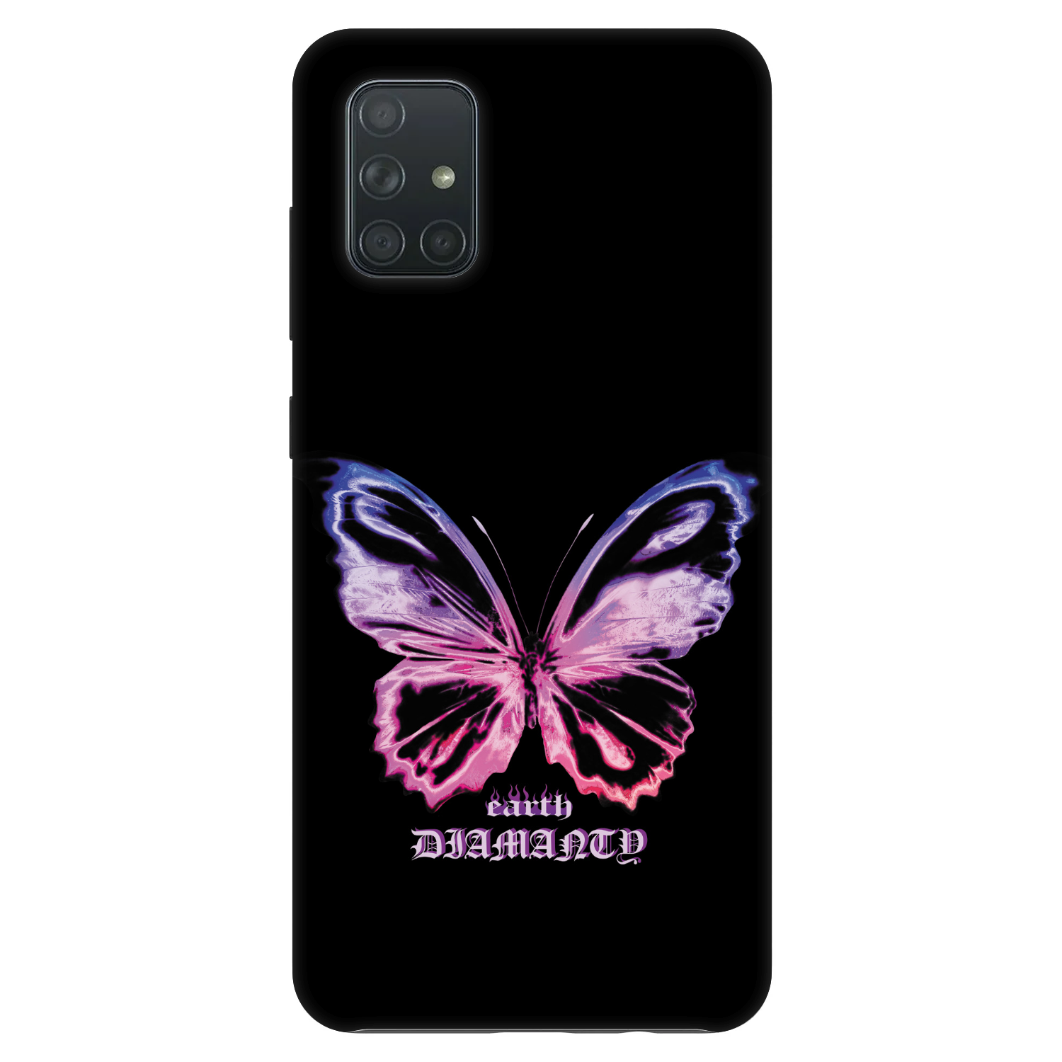 Picasee Fashion Case pro Samsung Galaxy A71 A715F - Diamanty Purple