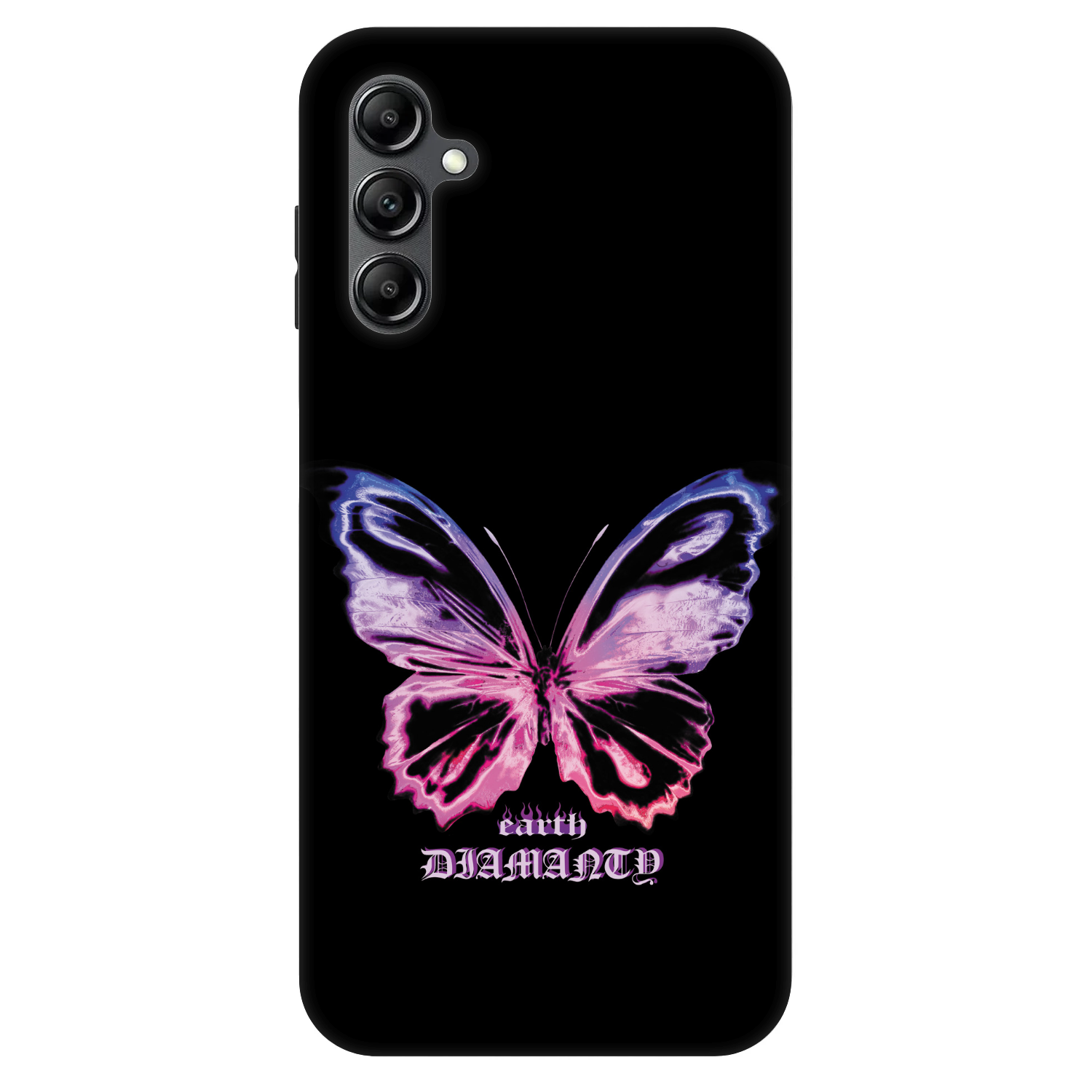 Picasee Fashion Case pro Samsung Galaxy A14 4G A145R - Diamanty Purple