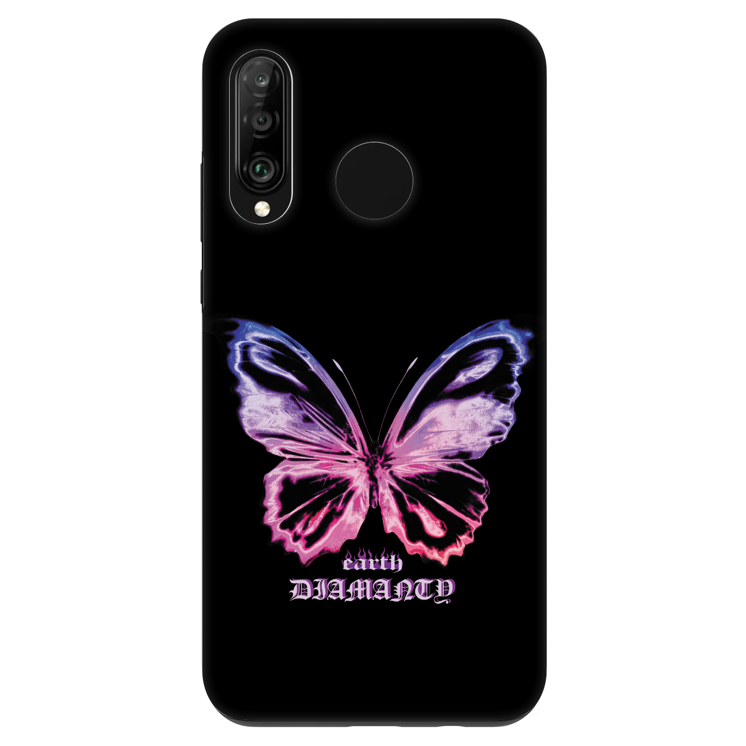 Picasee Fashion Case pro Huawei P30 Lite - Diamanty Purple
