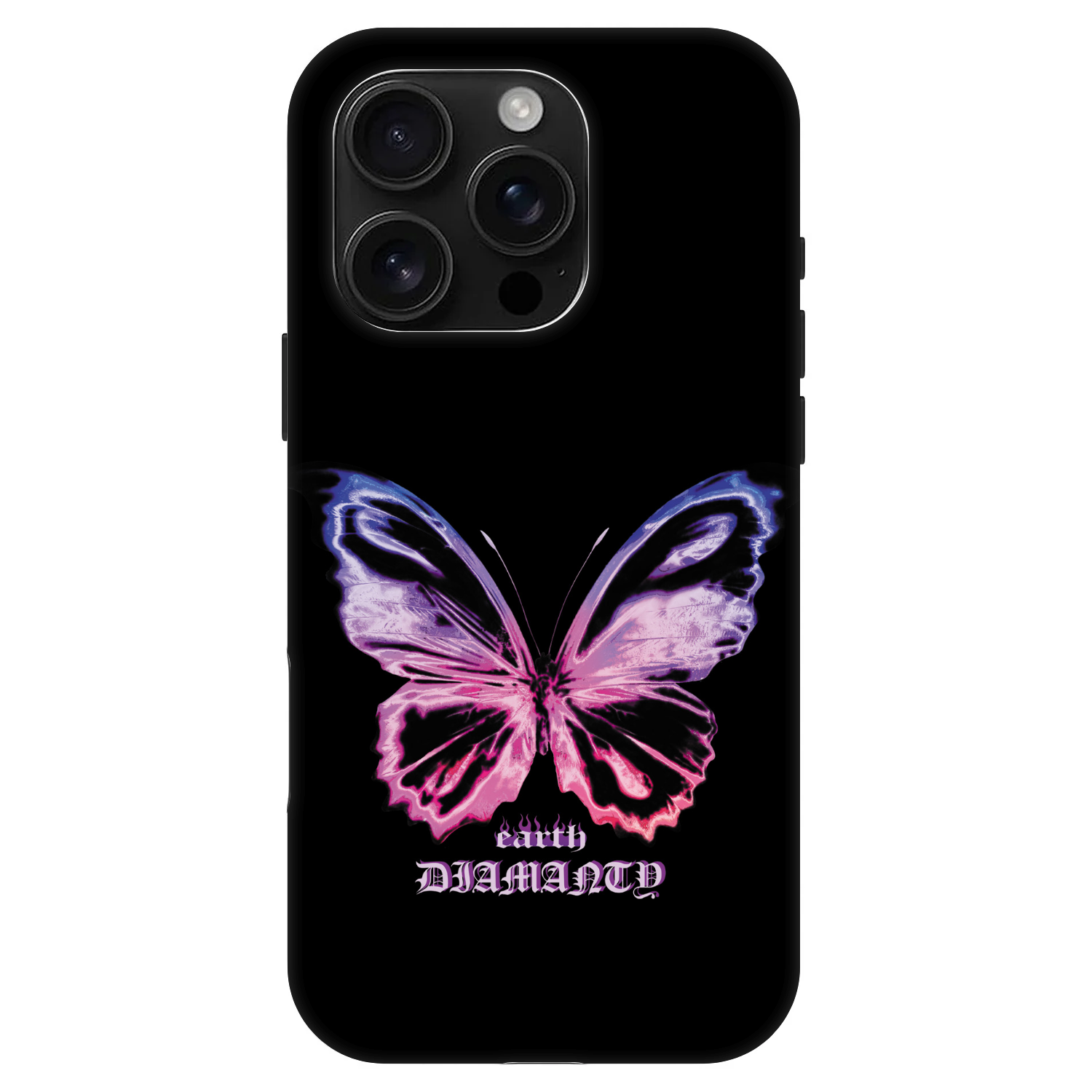 Picasee Fashion Case MagSafe Apple iPhone 16 Pro - Diamanty Purple