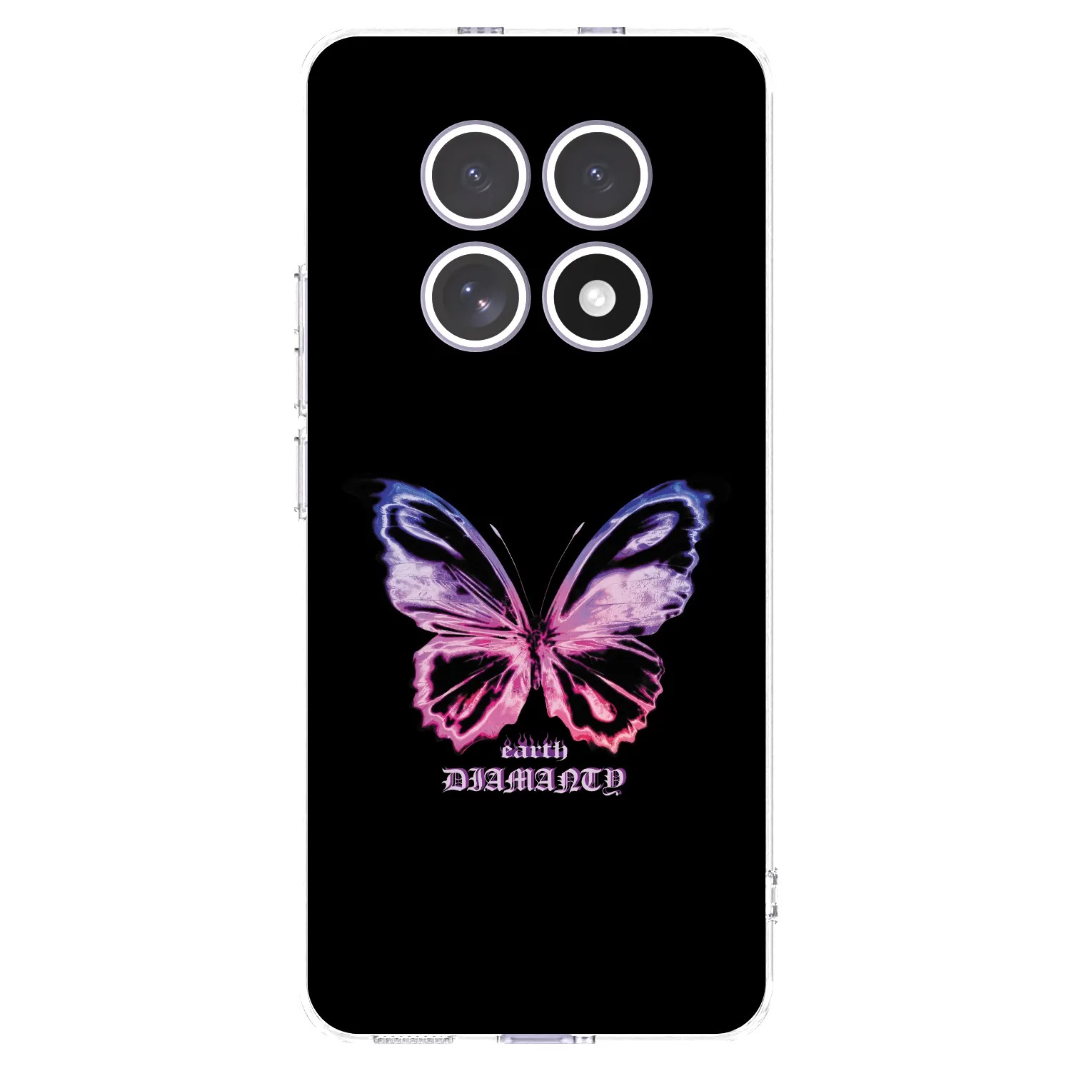 Picasee silikonový průhledný obal pro Xiaomi Redmi Note 15 - Diamanty Purple