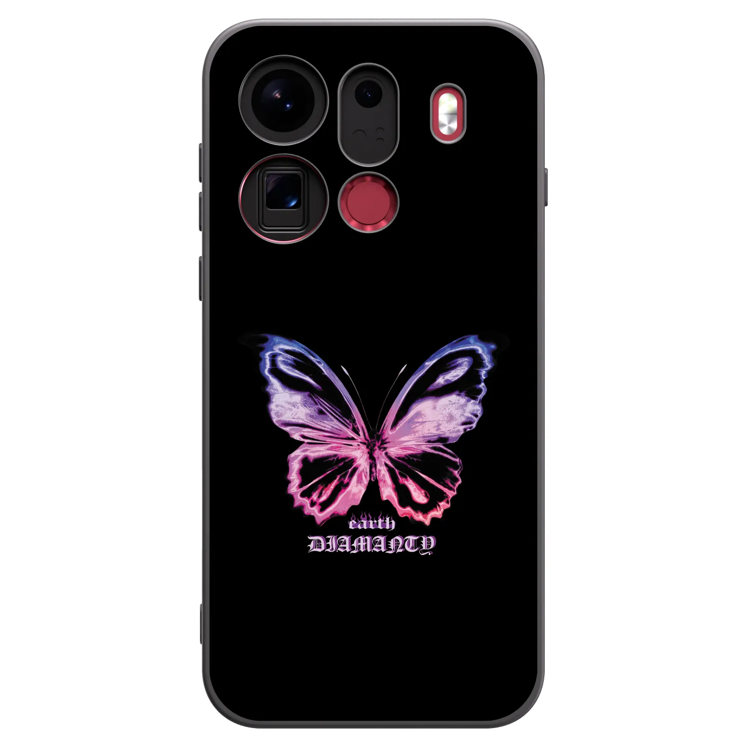 Picasee silikonový černý obal pro OPPO Find X9 Pro - Diamanty Purple