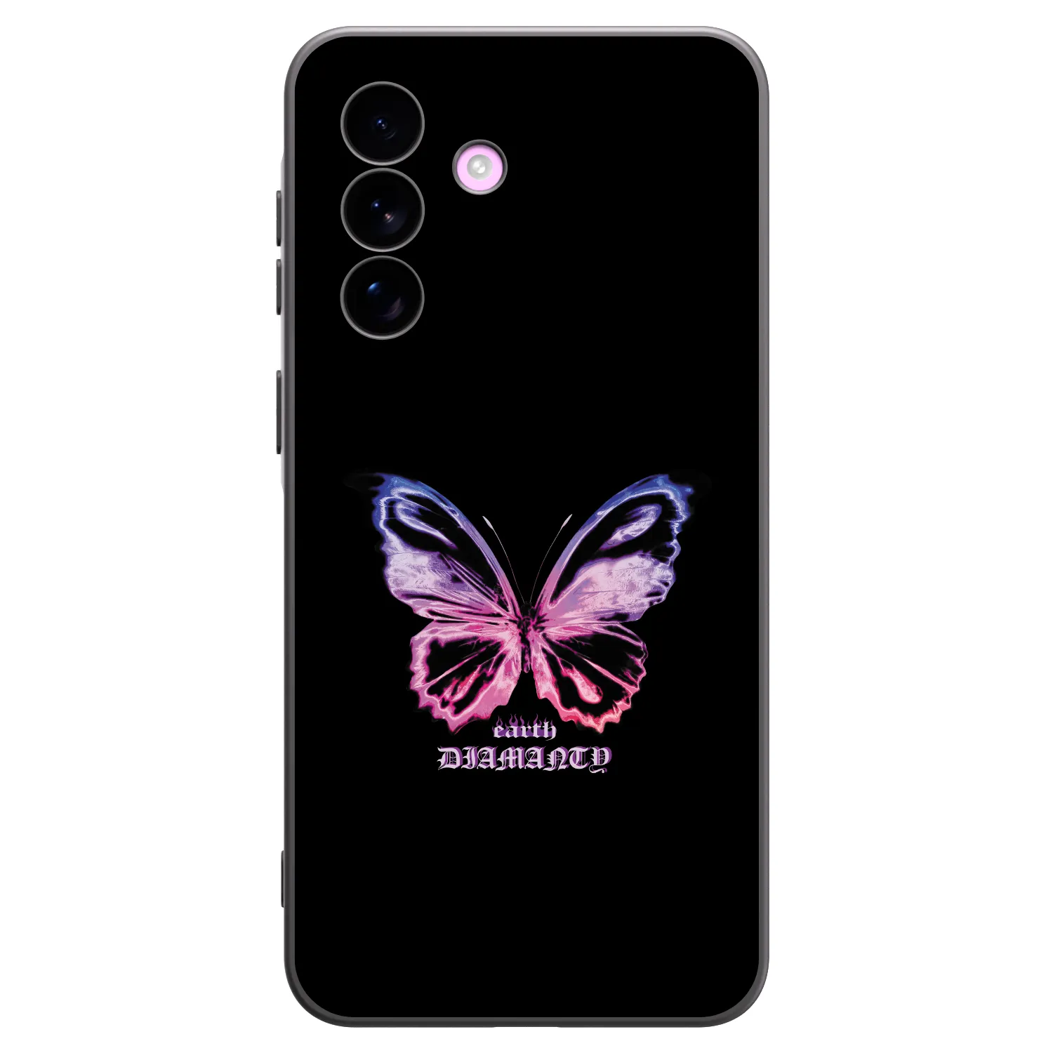 Picasee silikonový černý obal pro Samsung Galaxy A57 5G - Diamanty Purple