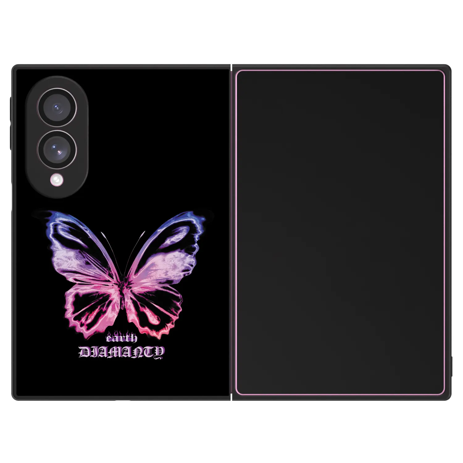 Picasee ULTIMATE CASE pro Samsung Galaxy Z Fold8 5G - Diamanty Purple