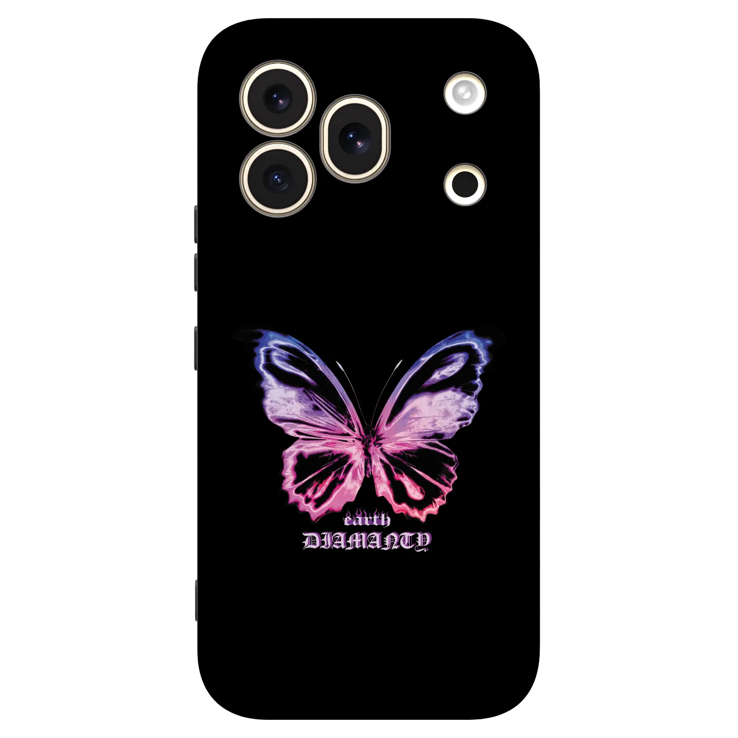 Picasee silikonový černý obal pro Honor 600 Pro - Diamanty Purple