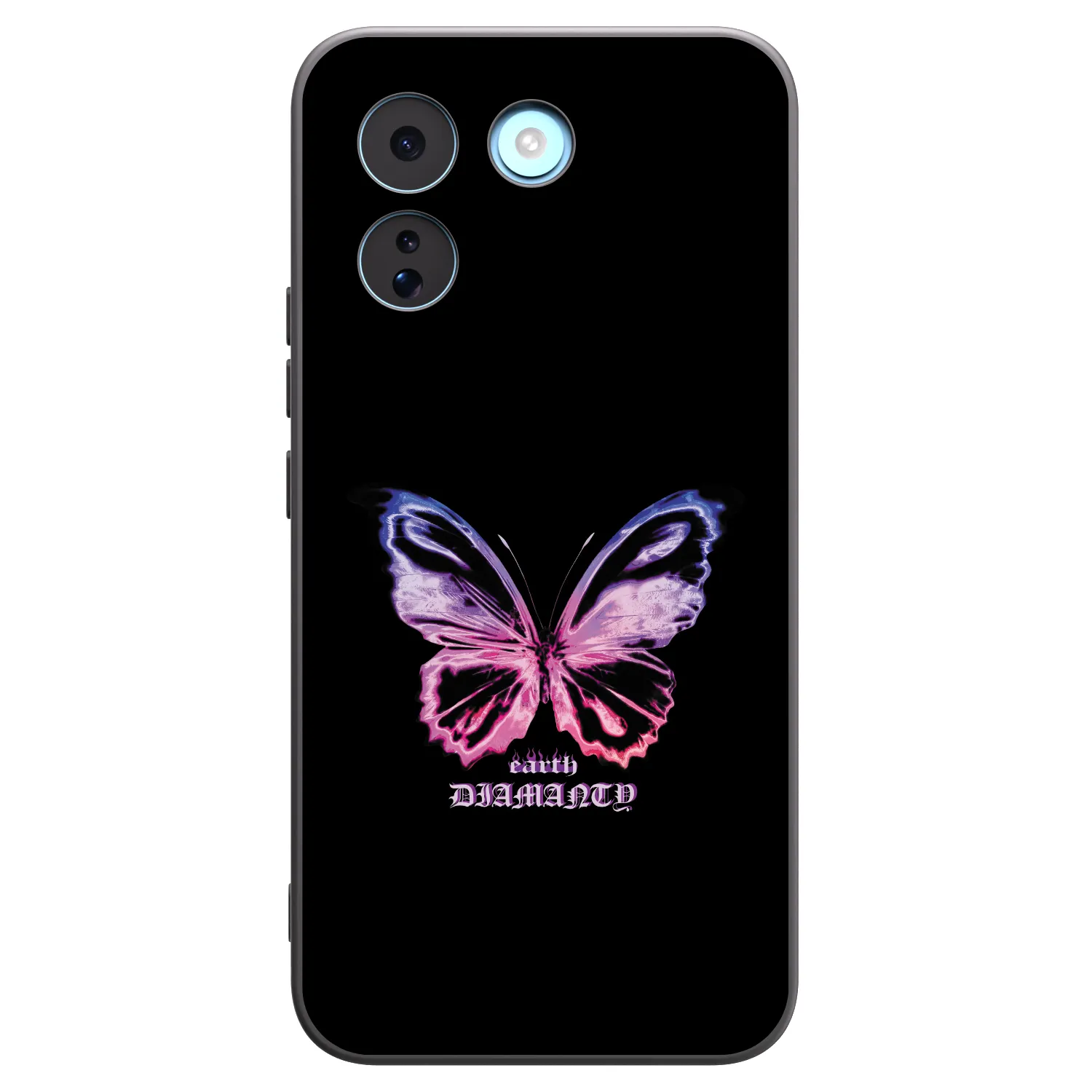 Picasee silikonový černý obal pro Xiaomi Redmi Note 17 Pro MAX 5G - Diamanty Purple