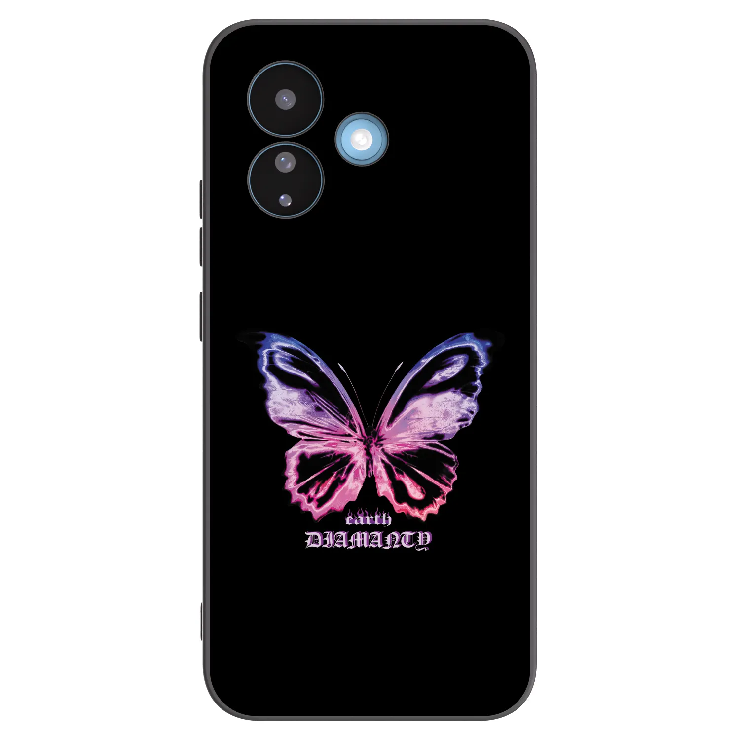 Picasee silikonový černý obal pro Xiaomi Redmi Note 17 Pro 5G - Diamanty Purple
