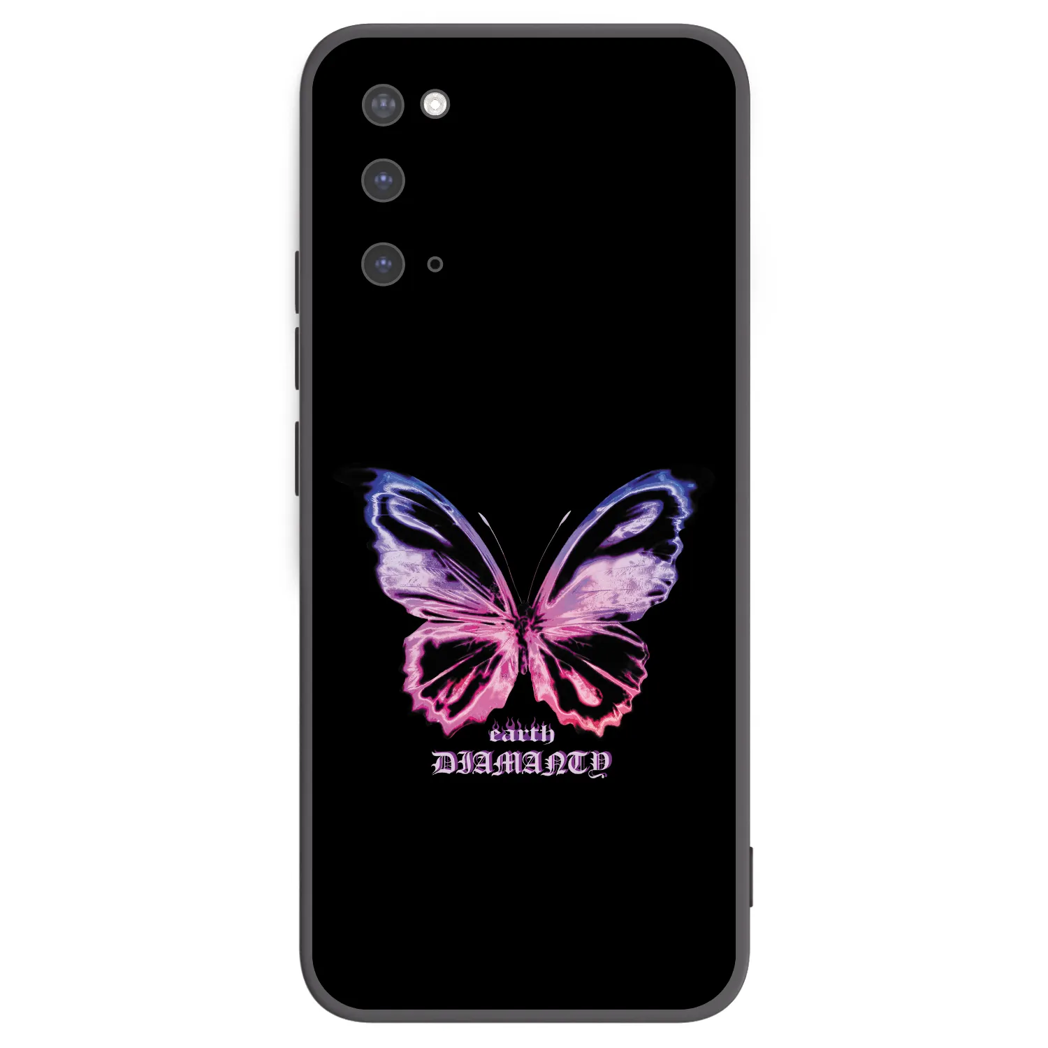 Picasee silikonový černý obal pro Samsung Galaxy S20 G980F - Diamanty Purple